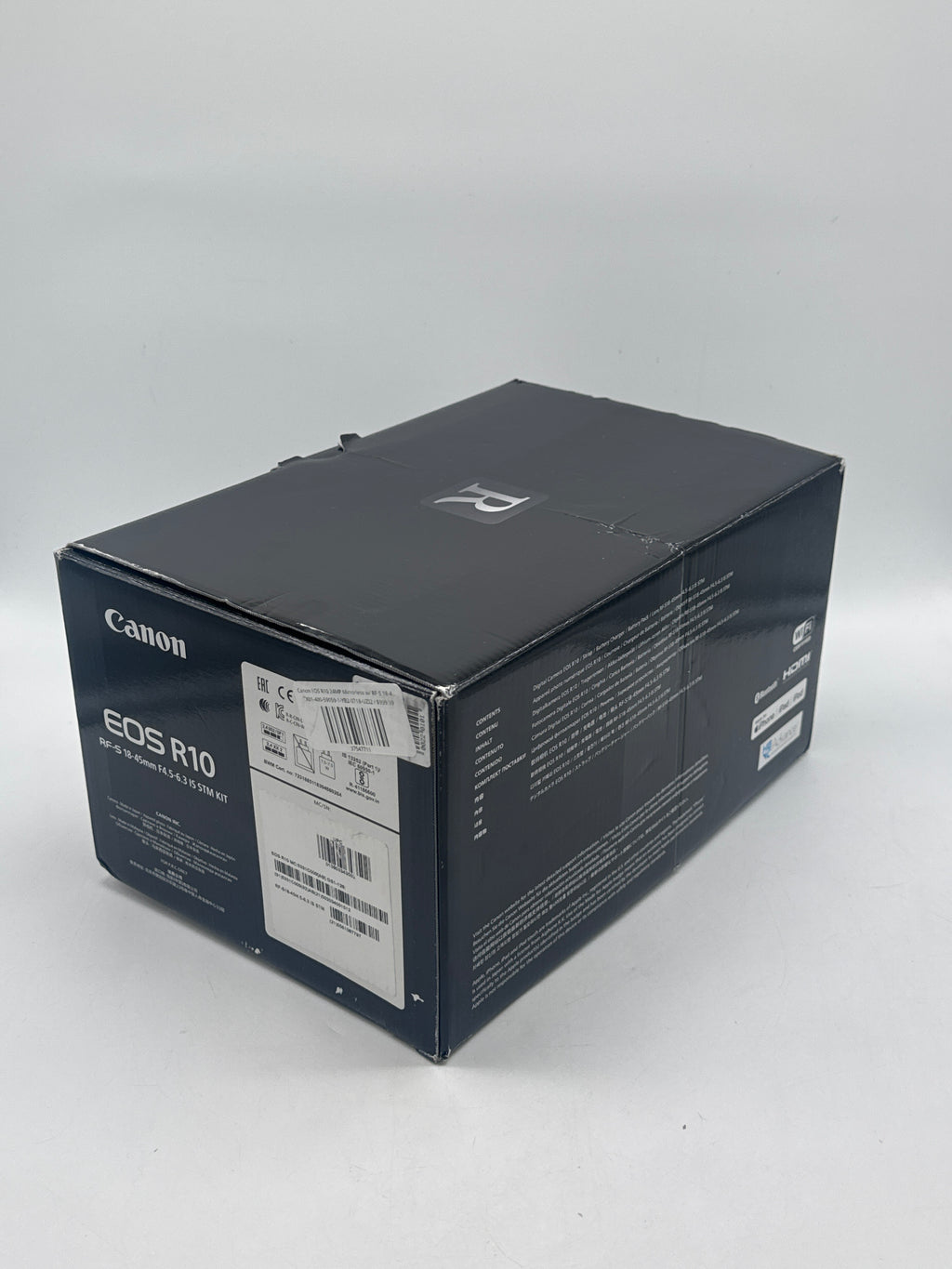 Canon EOS R10 24MP Mirrorless w/ RF-S 18-45mm Lens Black - New (Damaged Box)