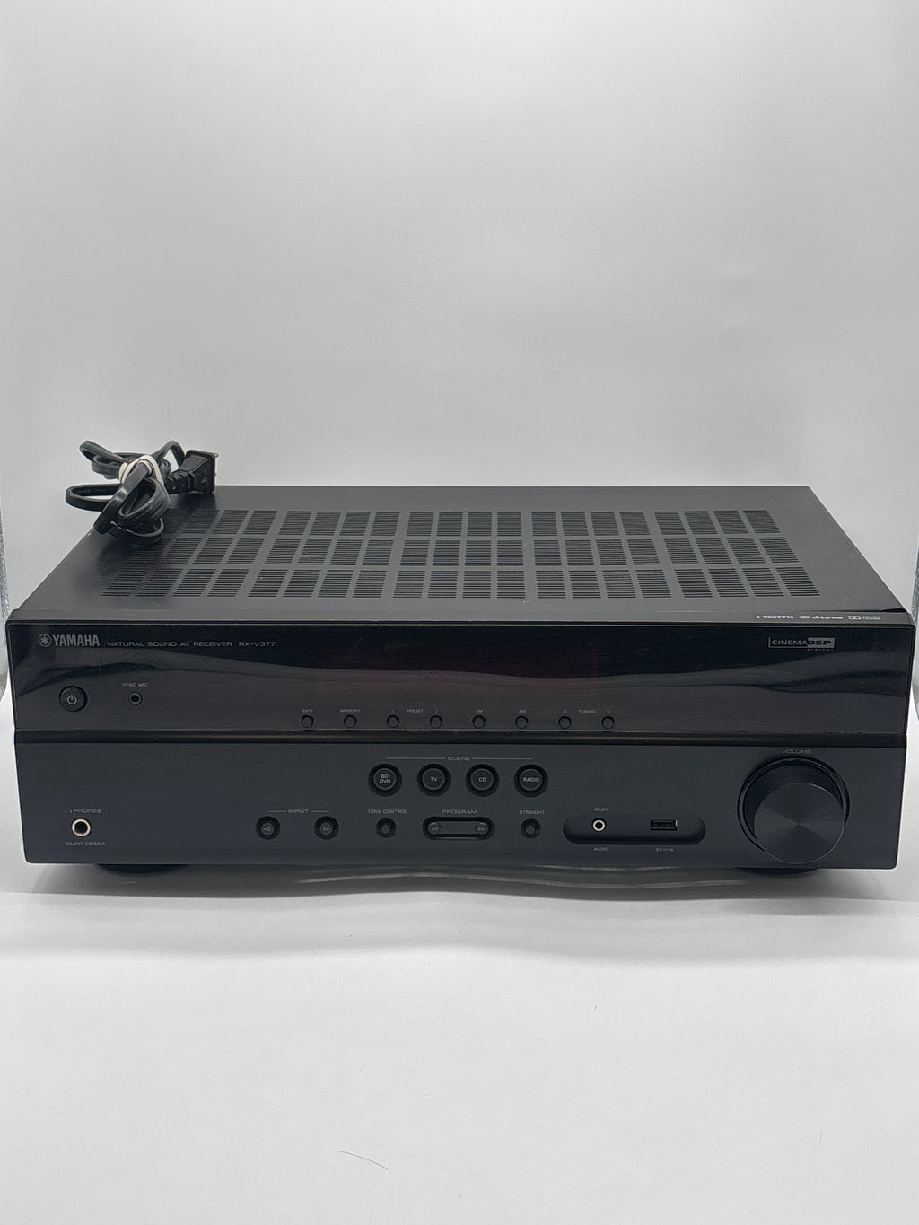 Yamaha RX-V377 AV Surround Receiver - For Parts (No Sound)