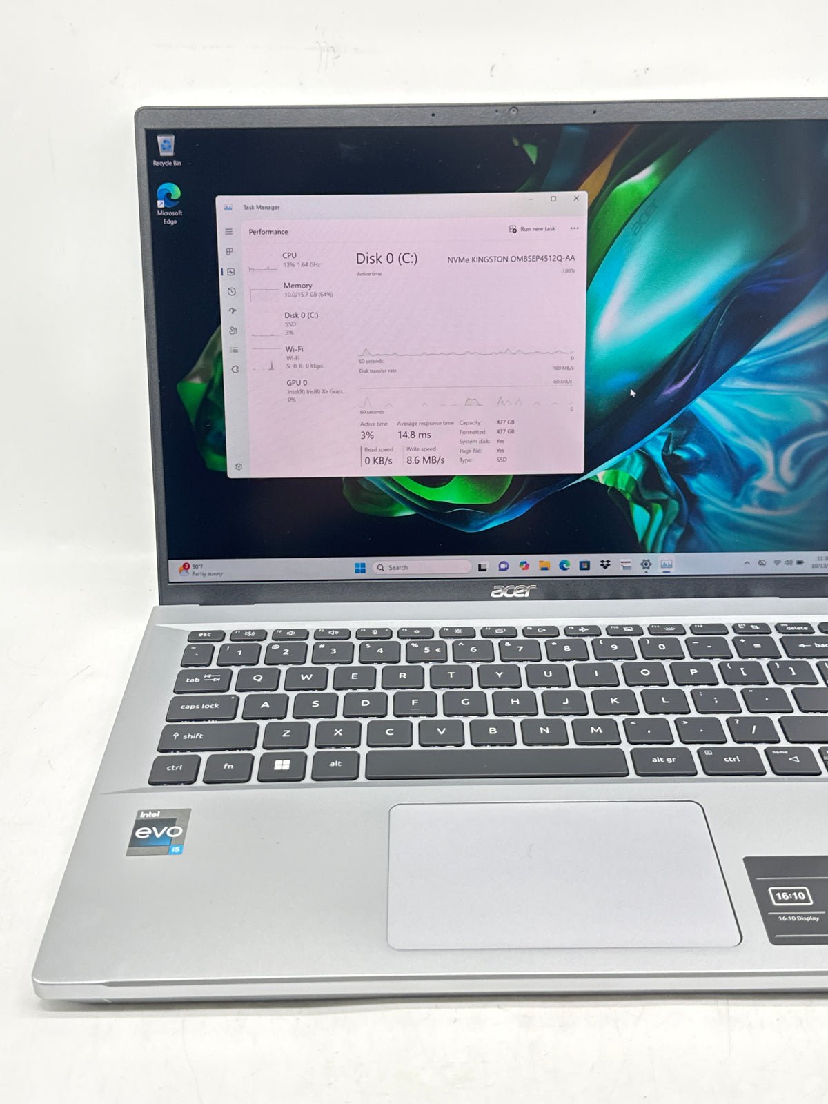 Acer Swift Go 14 SFG14-71-54AP Core i5 1335U 16GB RAM 512GB SSD - Used