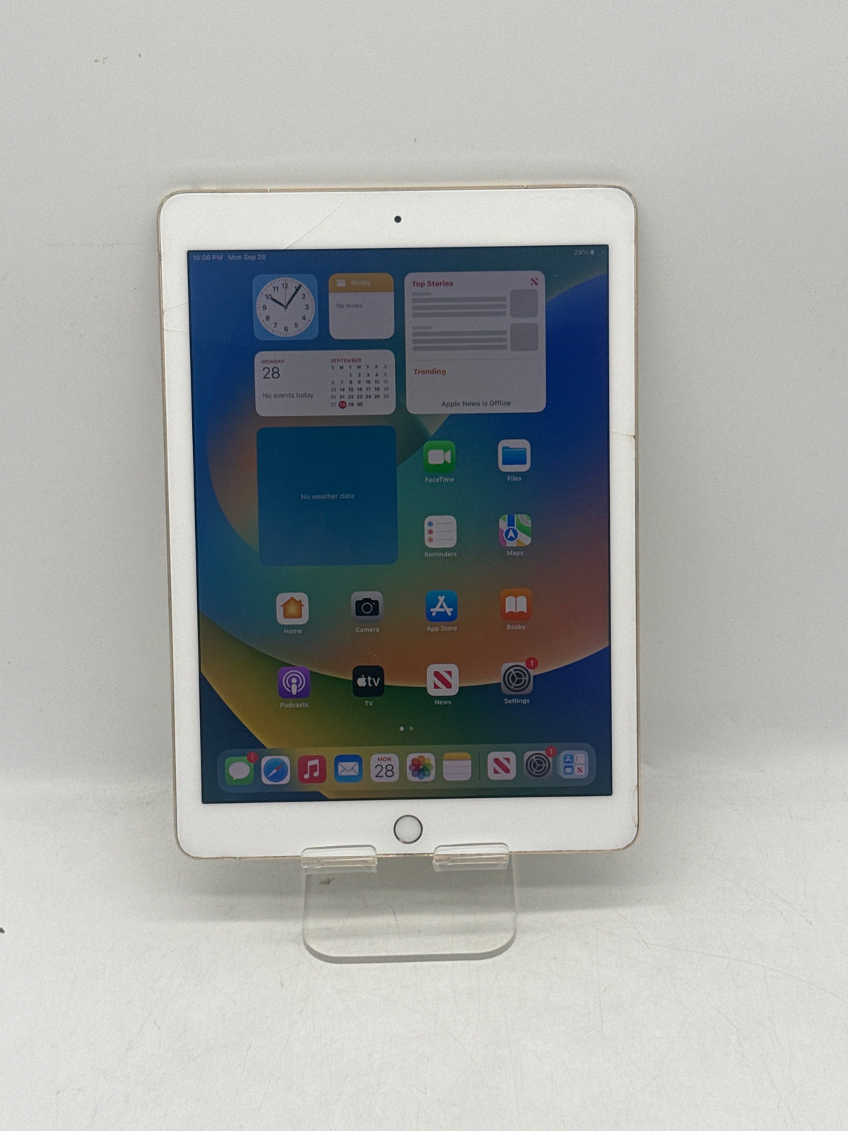 Apple iPad Pro 9.7in 256GB Gold Cellular Wi-Fi