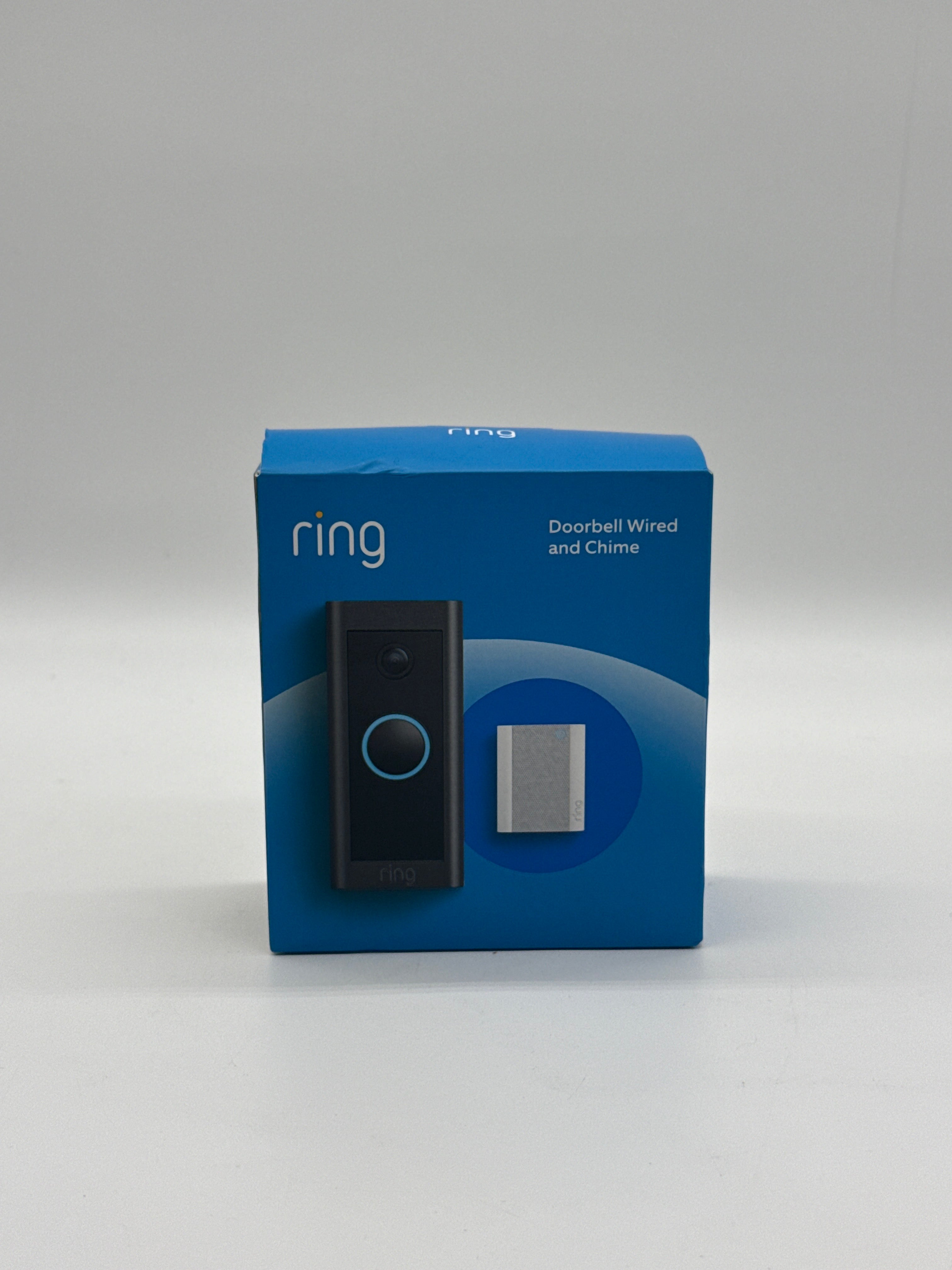 Ring - Wi-Fi Smart Video Doorbell - Wired with Chime - New in Box