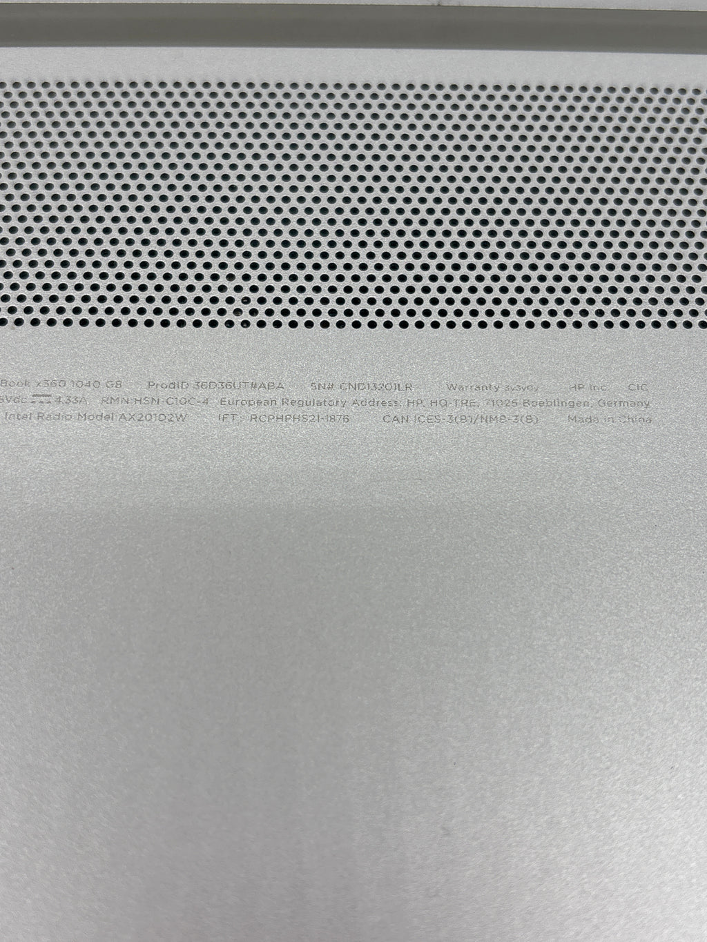 HP EliteBook x360 1040 G8 14" Core i7-1185G7 16GB RAM 512GB SSD - Used