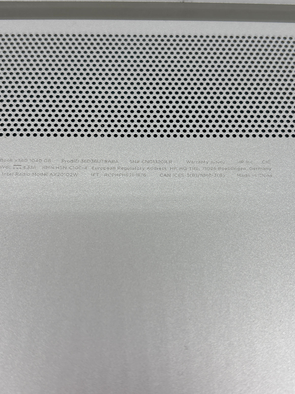 HP EliteBook x360 1040 G8 14" Core i7-1185G7 16GB RAM 512GB SSD - Used