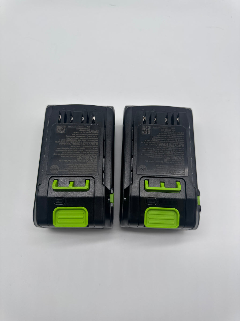 Greenworks 24V PowerAll Battery and Cable Kit 4.0Ah Li-Ion 2-Pack - Used