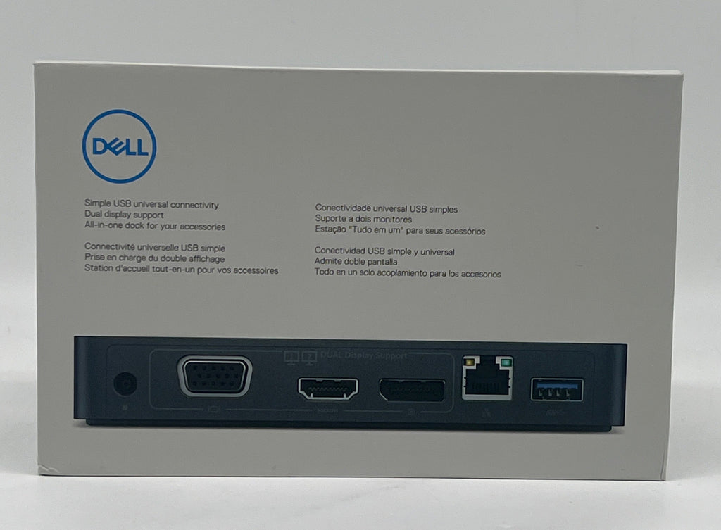 Dell D1000 Universal Docking Station - New Open Box