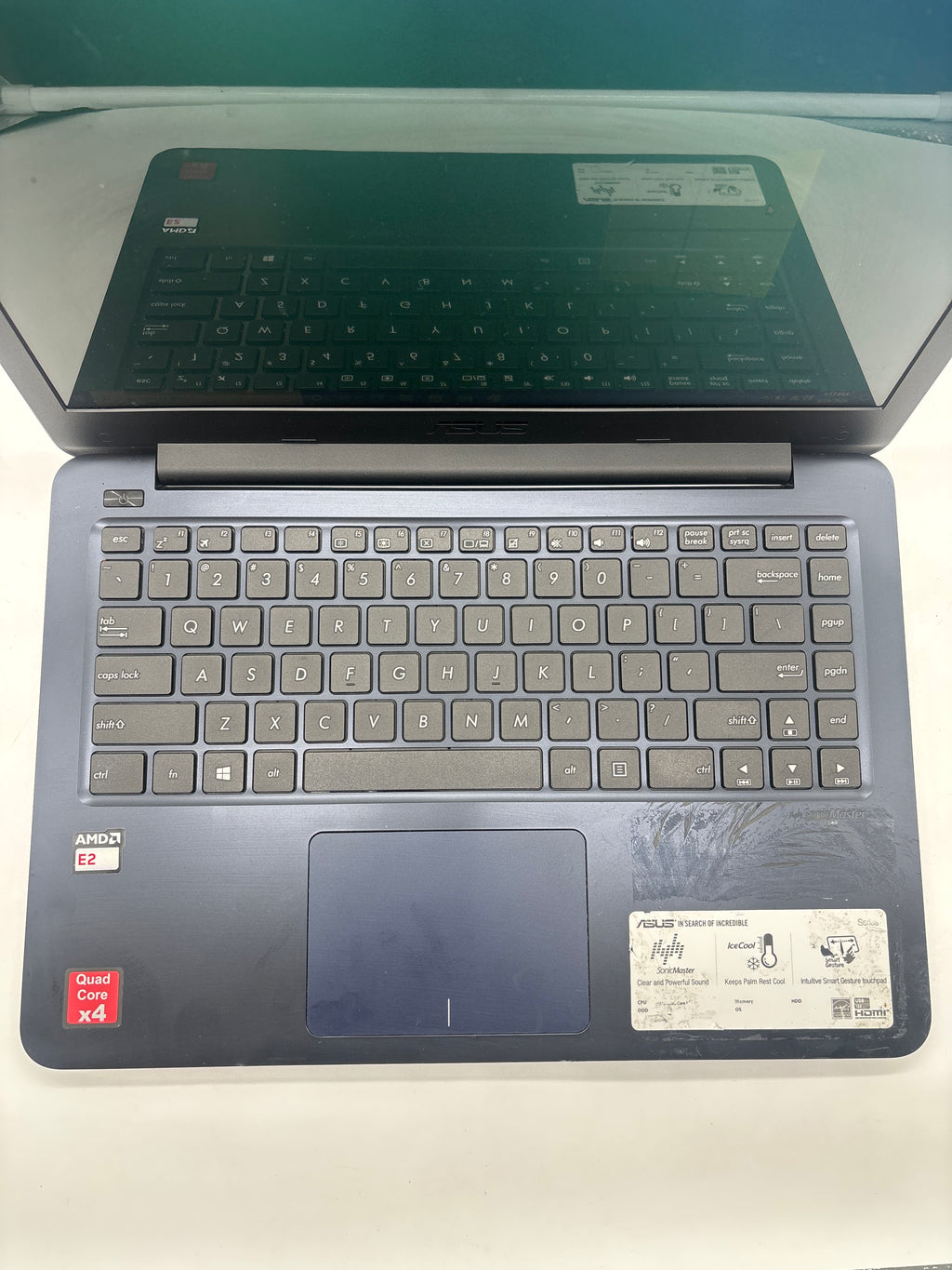 Asus E402W AMD E2-6110 APU 4GB RAM 64GB Storage - For Parts (Read DESC)