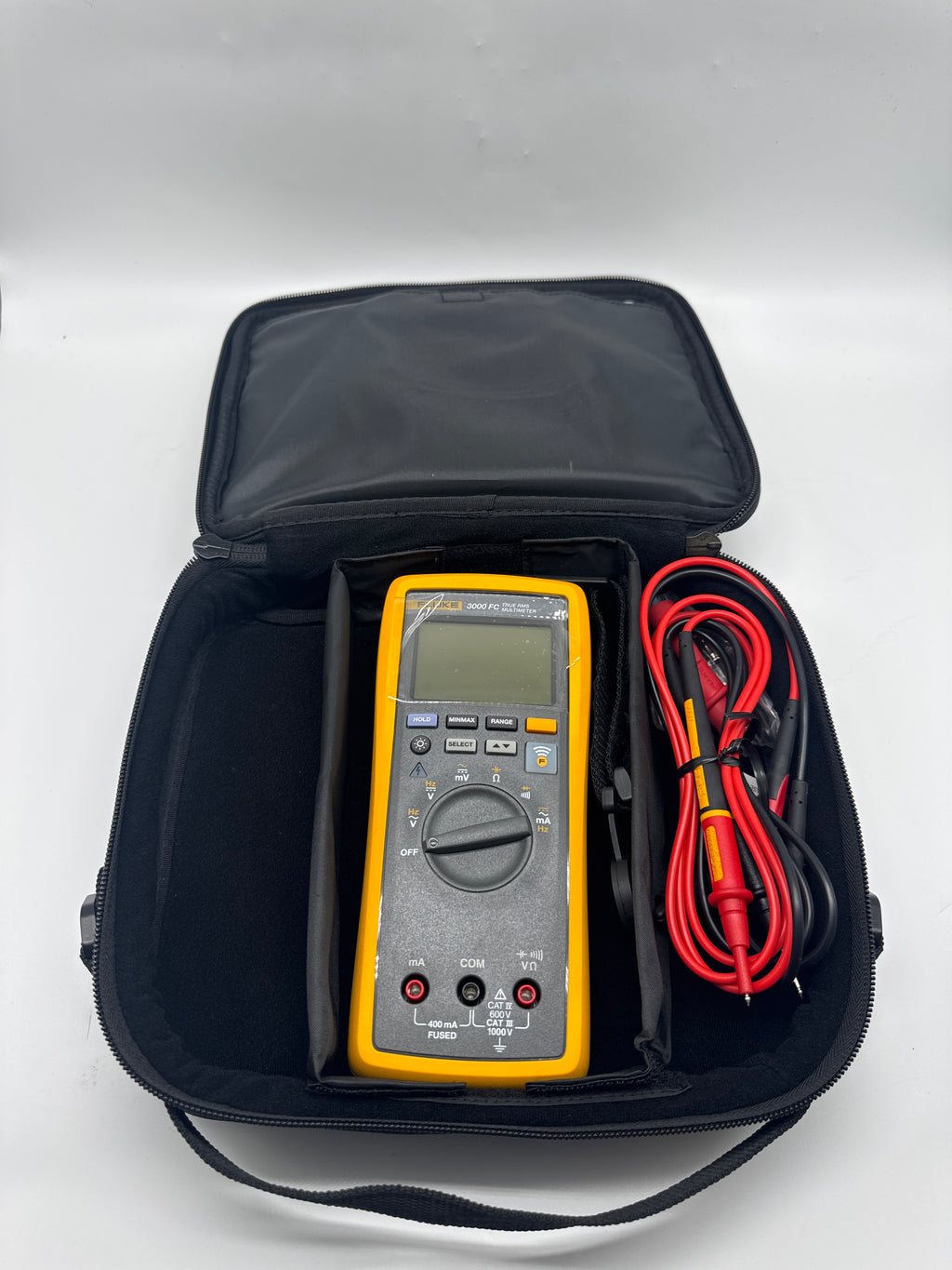 Fluke 3000 FC Wireless True-RMS Digital Multimeter AC DC 1000V CAT IV 600V - New