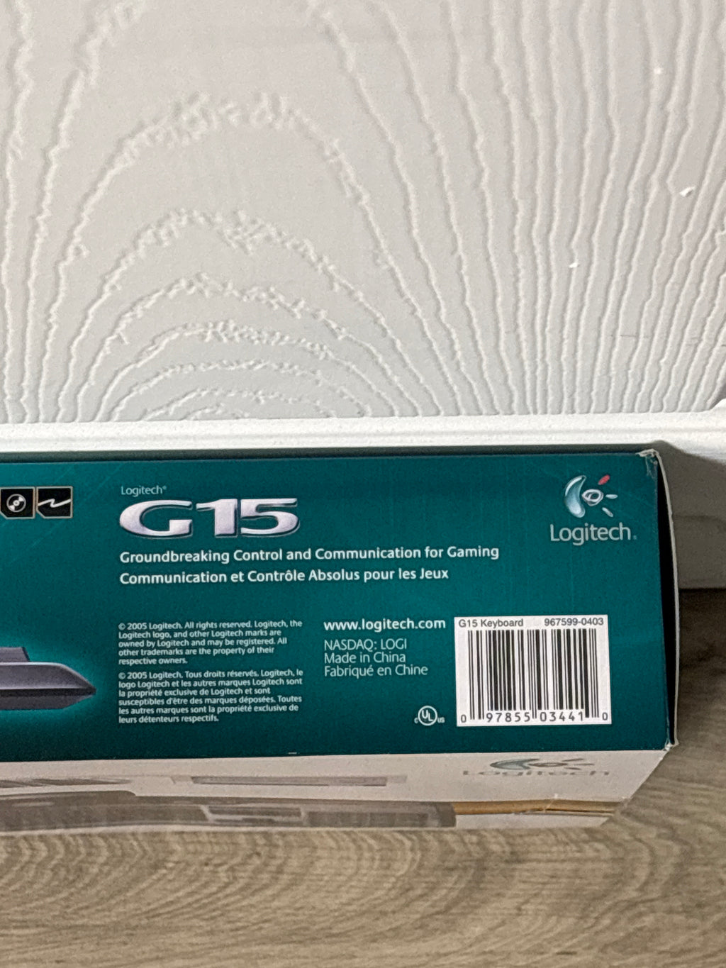 Logitech G15 Wired USB Gaming Keyboard - New