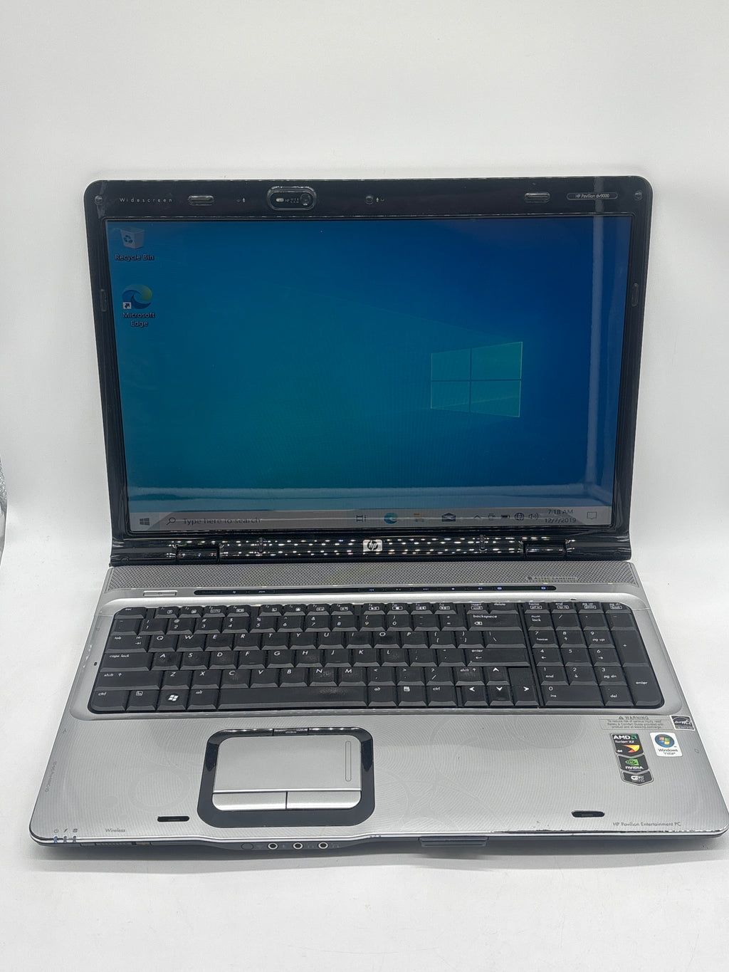 HP Pavillion dv2000 AMD Turion 64 X2 4GB RAM 250GB HDD - Bad HDD