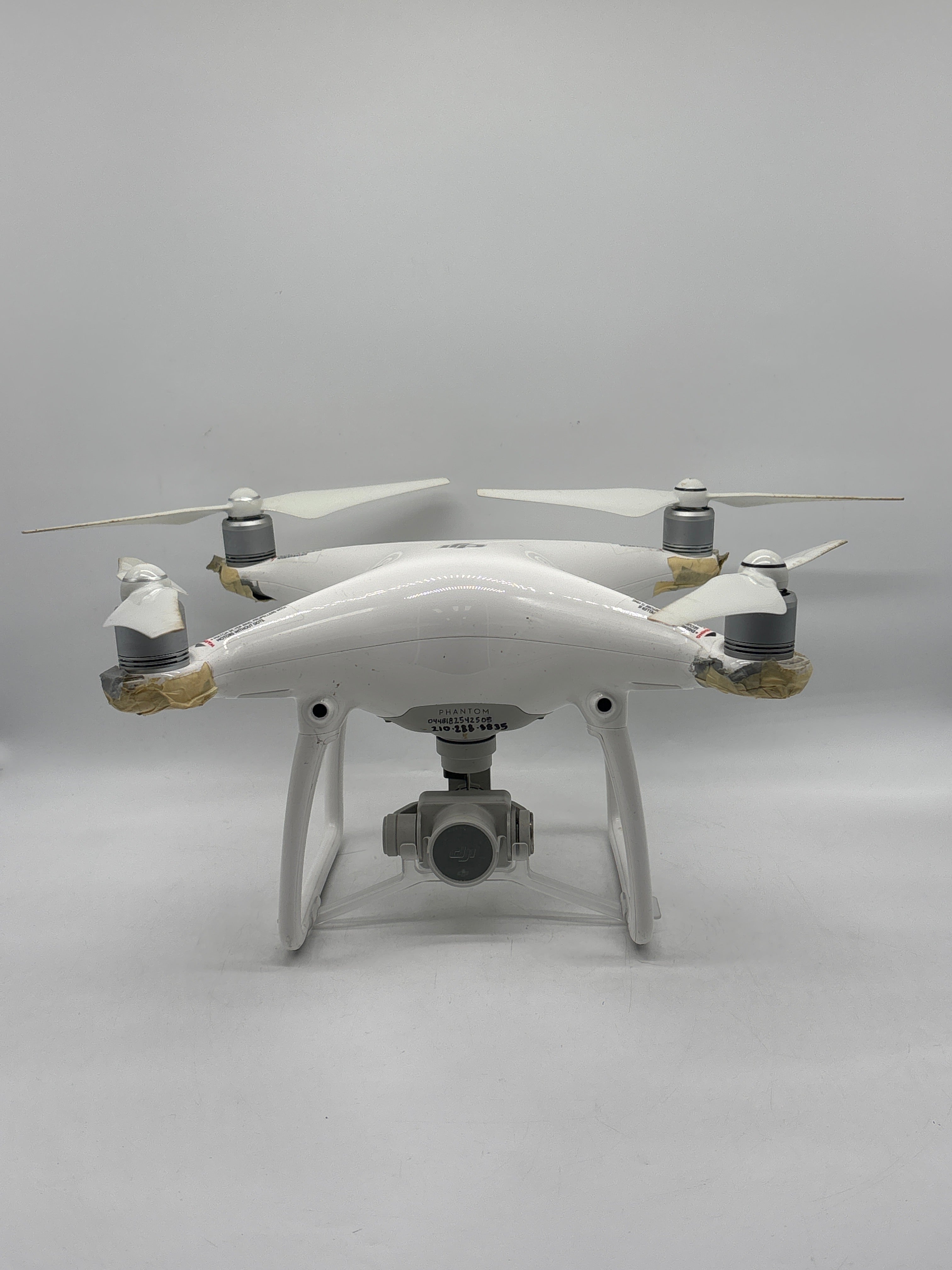 DJI Phantom 4 Drone WM330A Controller 2 Batteries and Case - For Parts (Read DESC)