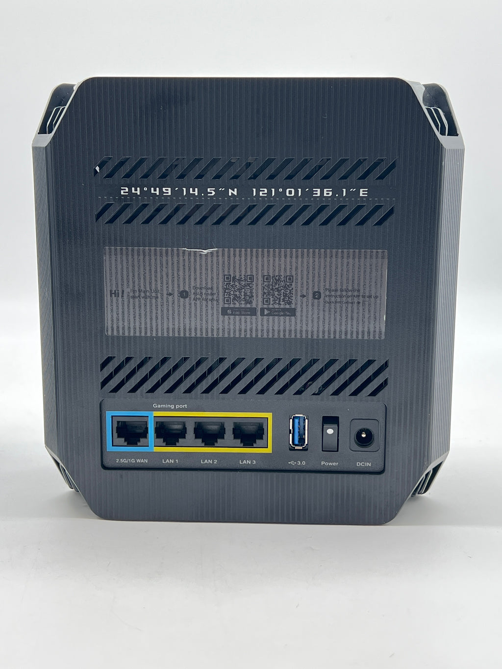 ASUS ROG Rapture GT6 AX10000 Black Tri-Band Gaming Router - Used