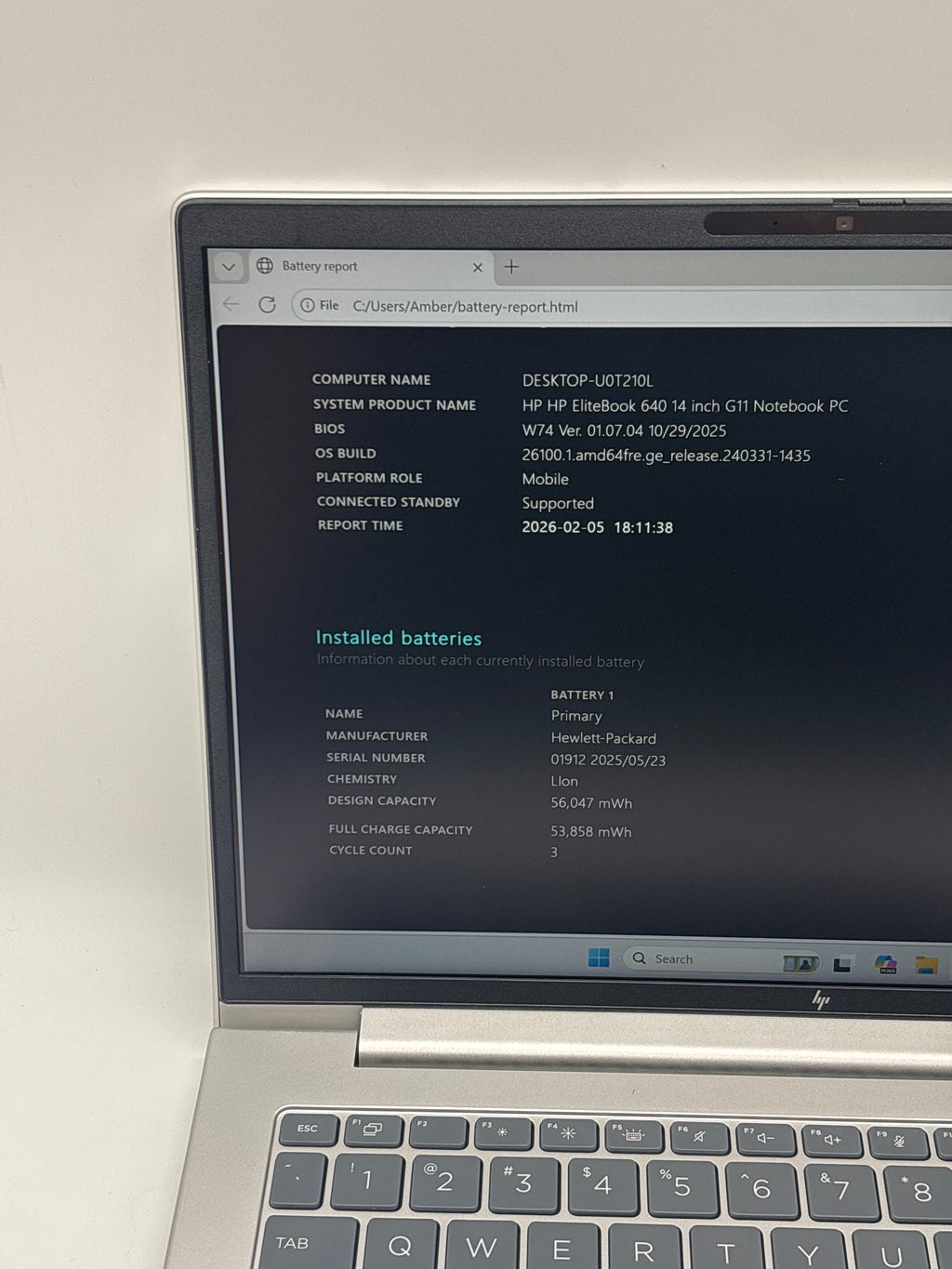 HP EliteBook 640 G11 TOUCH Ultra 7 155U 16GB RAM 512GB SSD - Used (Warranty)