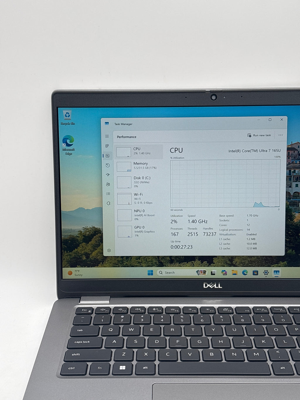 Dell Latitude 5350 Ultra 7 165U 32GB RAM 512 GB SSD