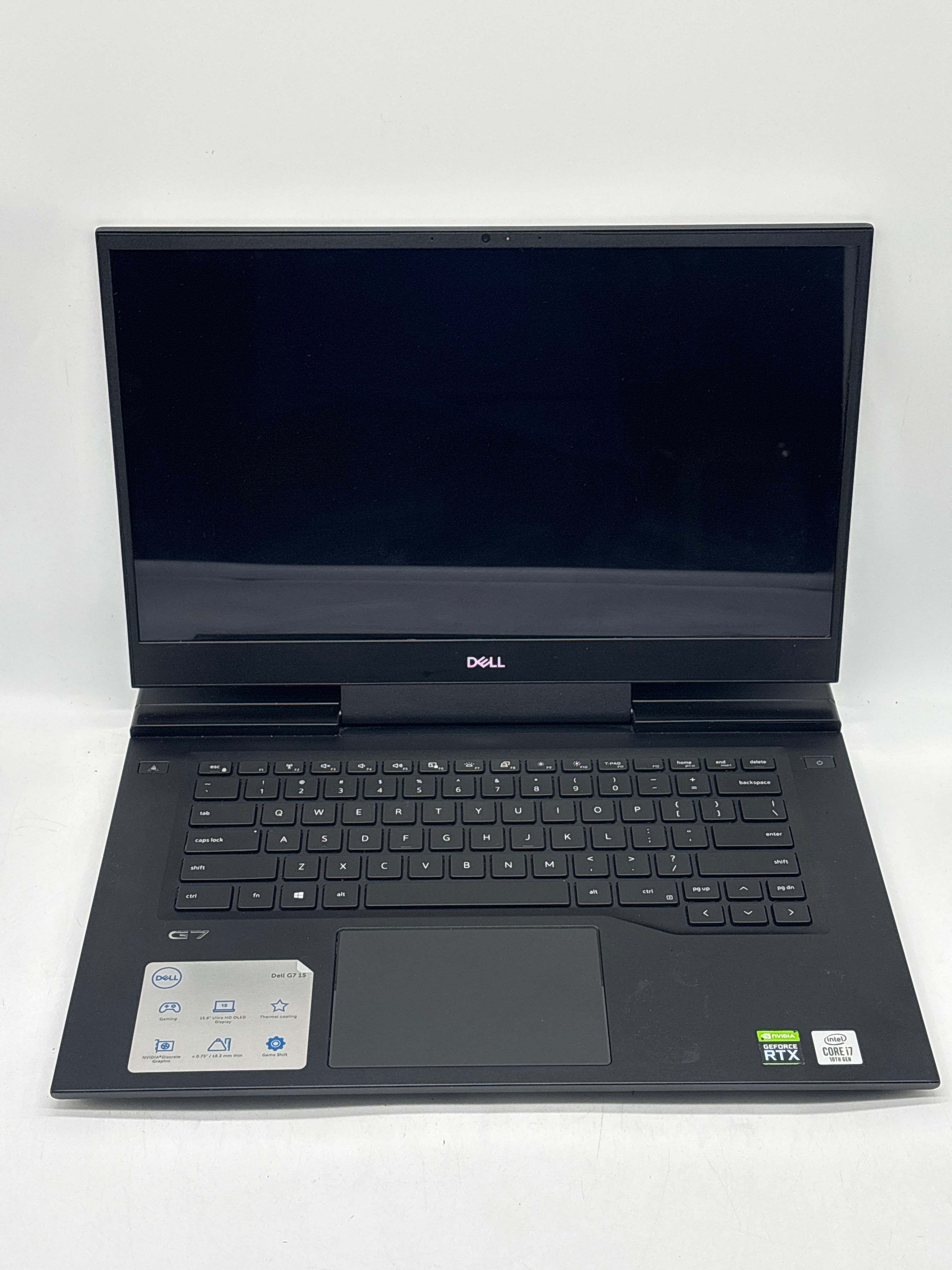 Dell G7 7500 15" Intel Core i7-10750H 16GB RAM 1TB SSD - For Parts
