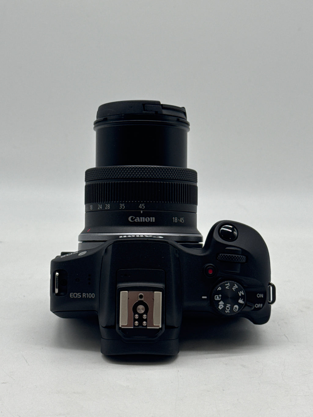 Canon EOS R100 24.1MP Mirrorless w/ RF-S 18-45mm Lens Black - Used