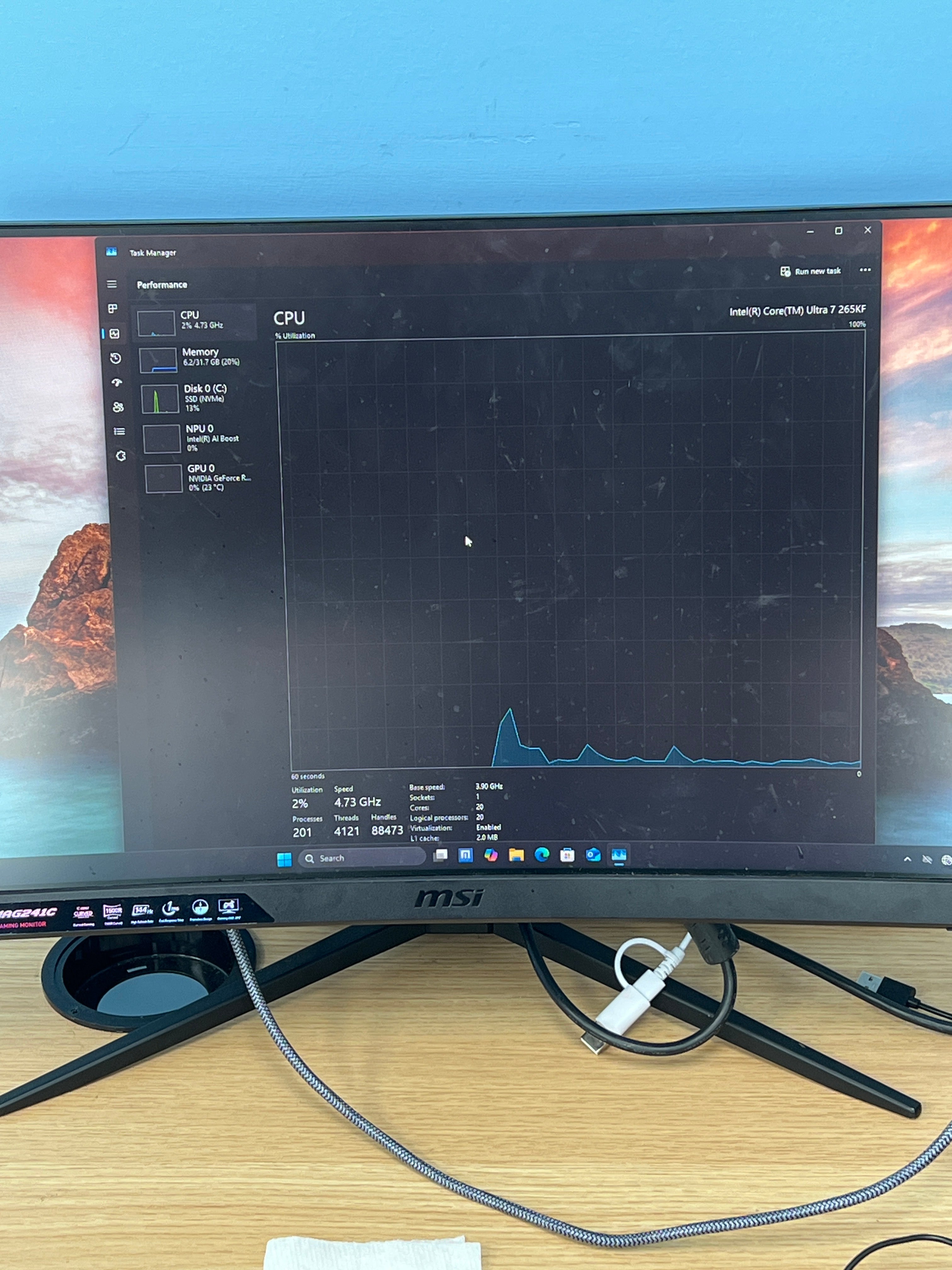 Alienware Aurora Ultra 7 265KF 32GB RAM 1TB SSD RTX 5070 - Used