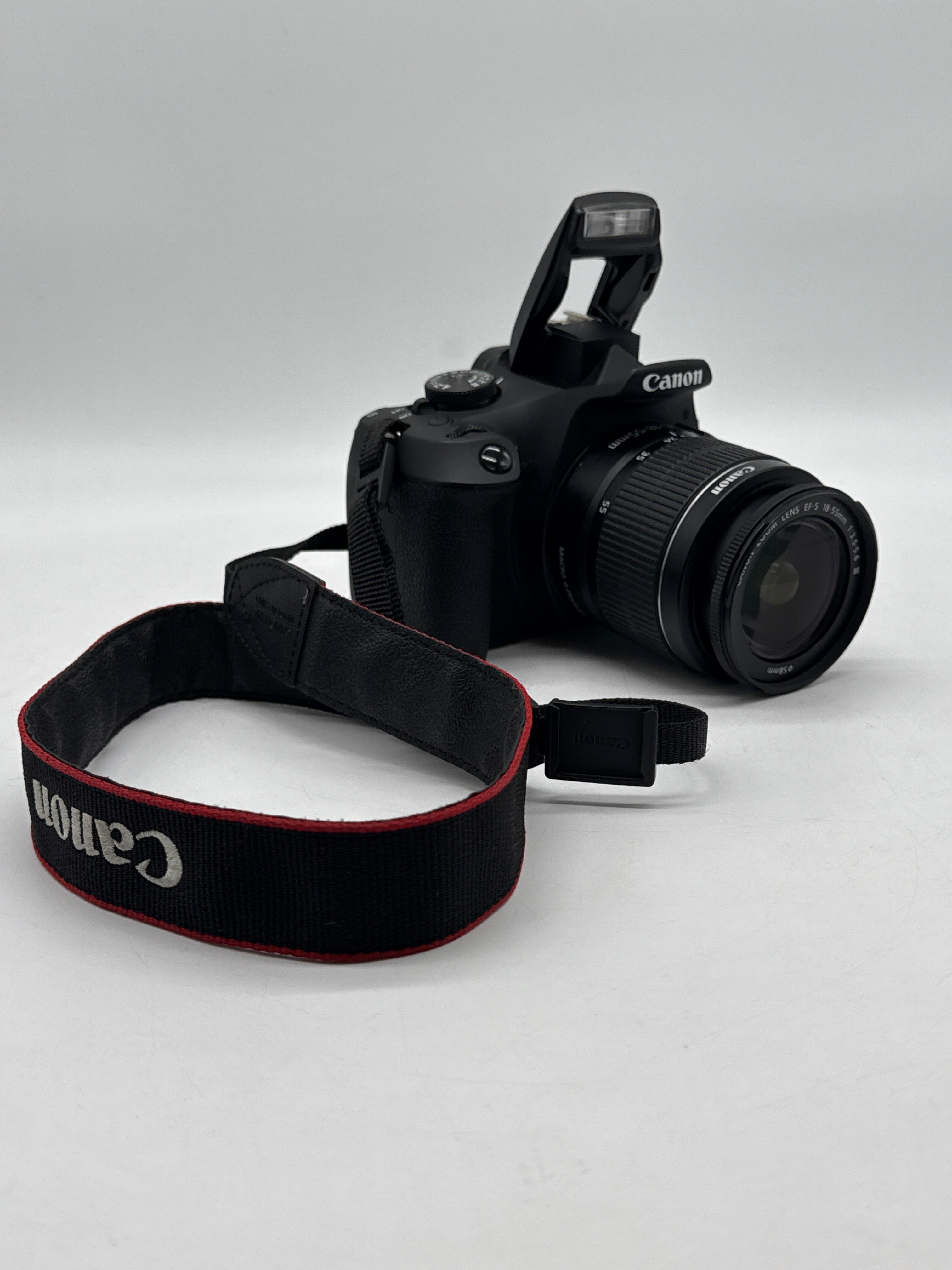 Canon EOS 2000D 24.1MP Digital SLR Camera Black with EF-S 18-55mm Lens