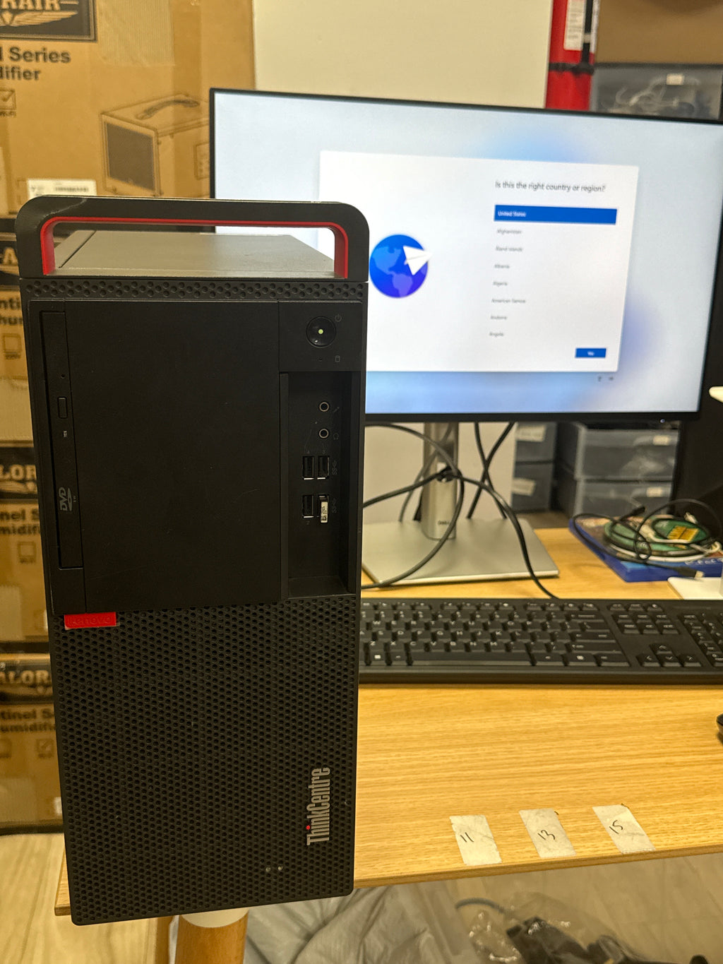 Lenovo ThinkCentre M910t i7-6700 8GB RAM 1TB HDD - Bad HDD