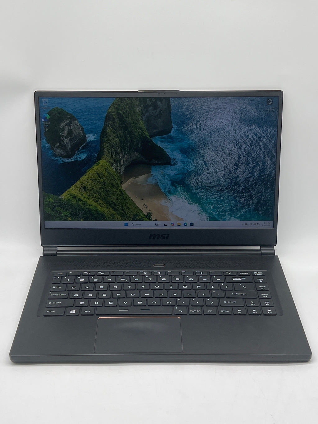MSI GS65 Stealth Thin 8RE 15.6" Core i7-8750H 16GB RAM 256GB SSD - Used