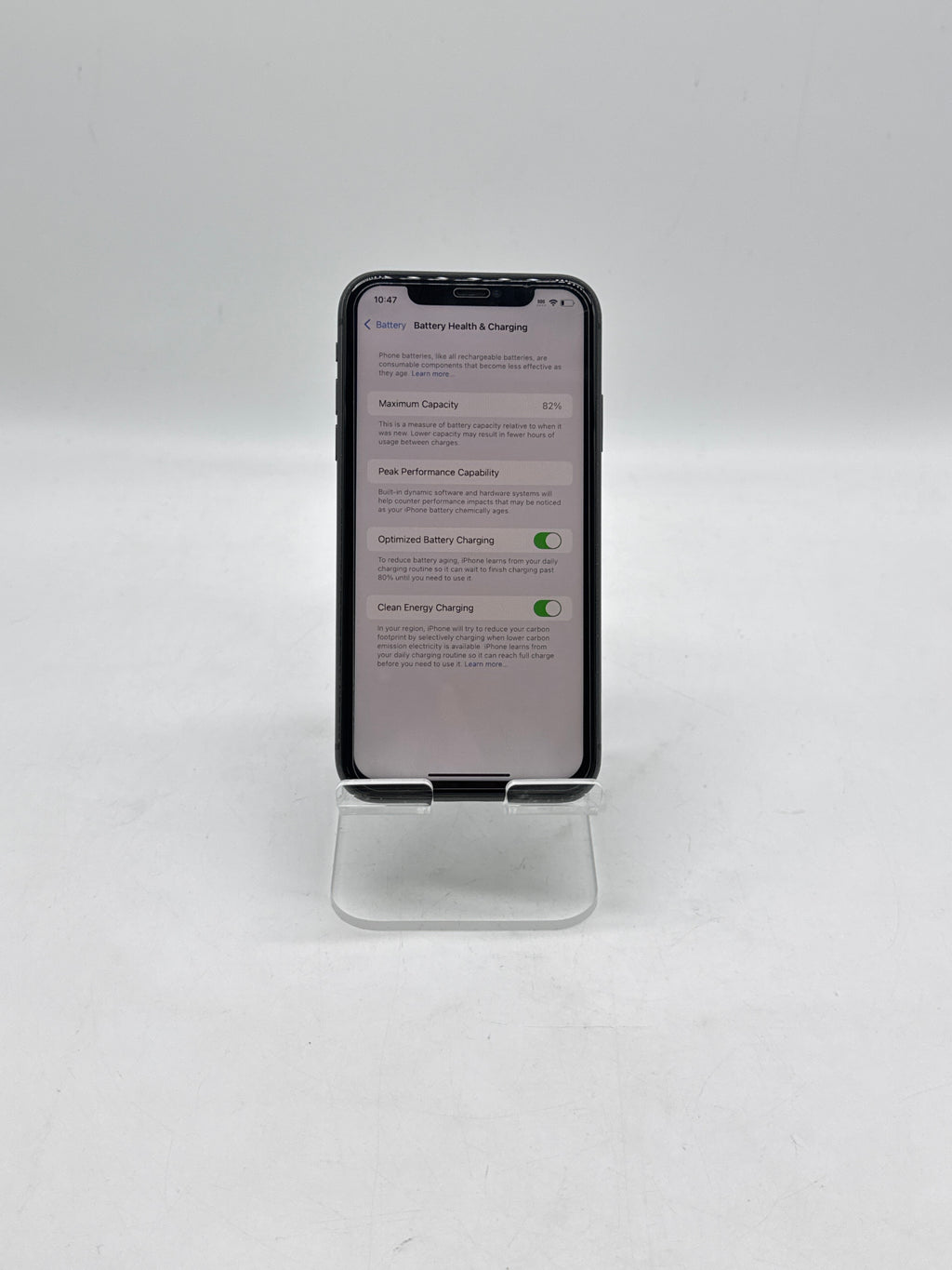 Apple iPhone 11 64GB Factory Unlocked - Cracked Back Unknown Display
