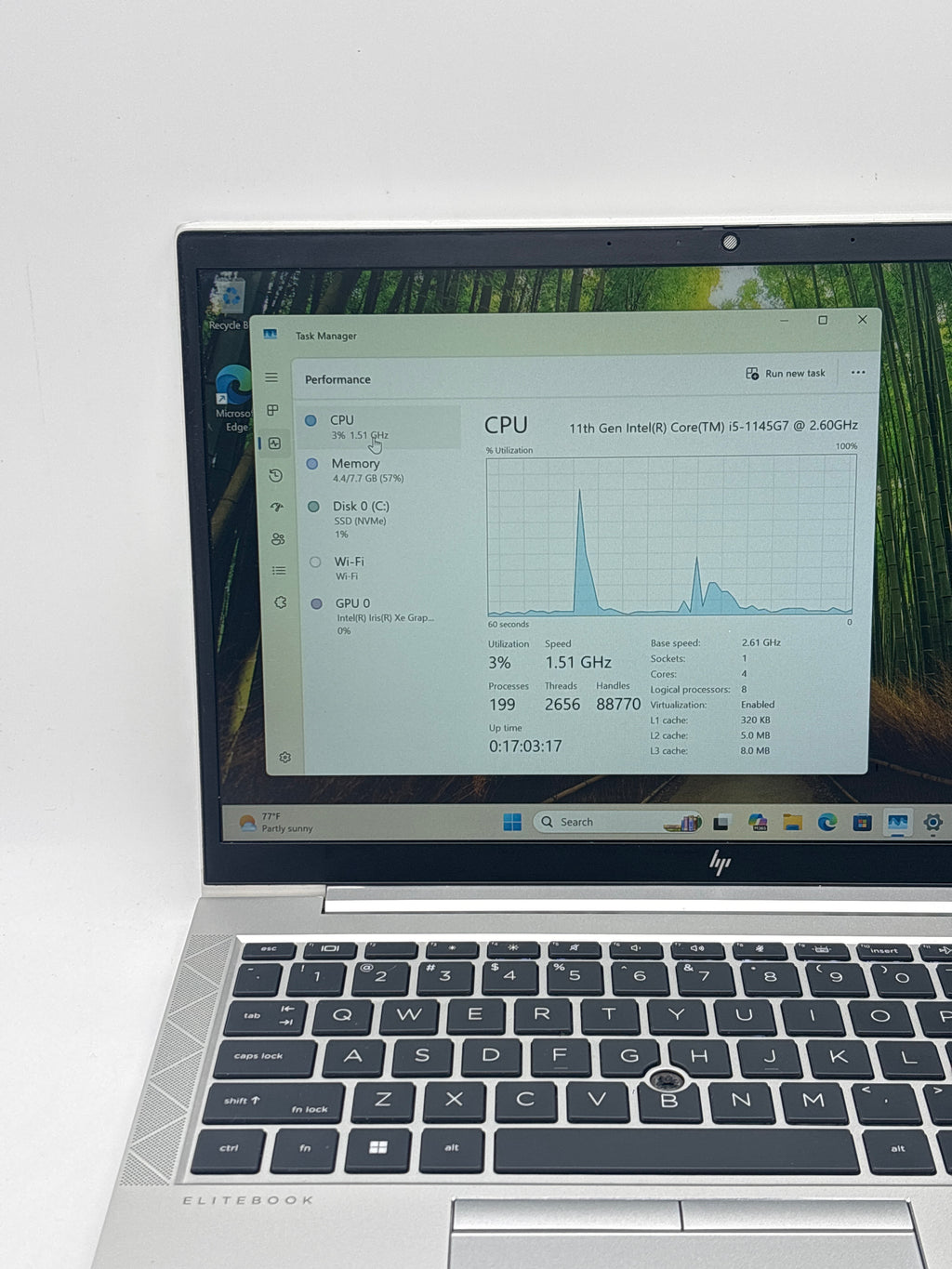 HP EliteBook 840 G8 i5-1145G7 8GB RAM 256GB SSD