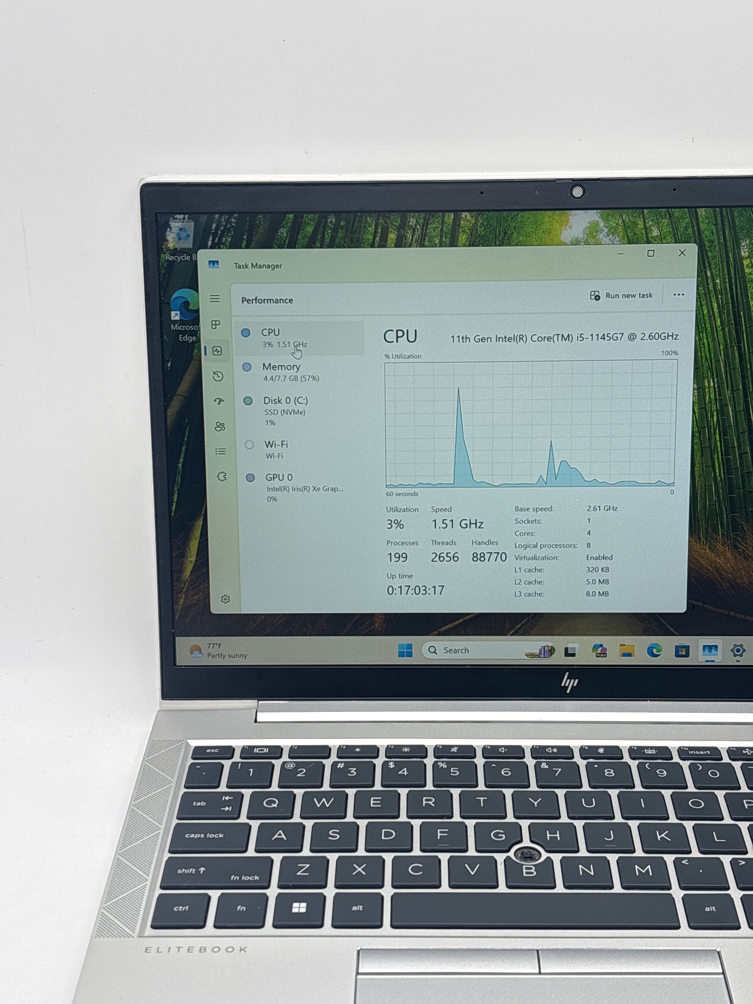 HP EliteBook 840 G8 i5-1145G7 8GB RAM 256GB SSD
