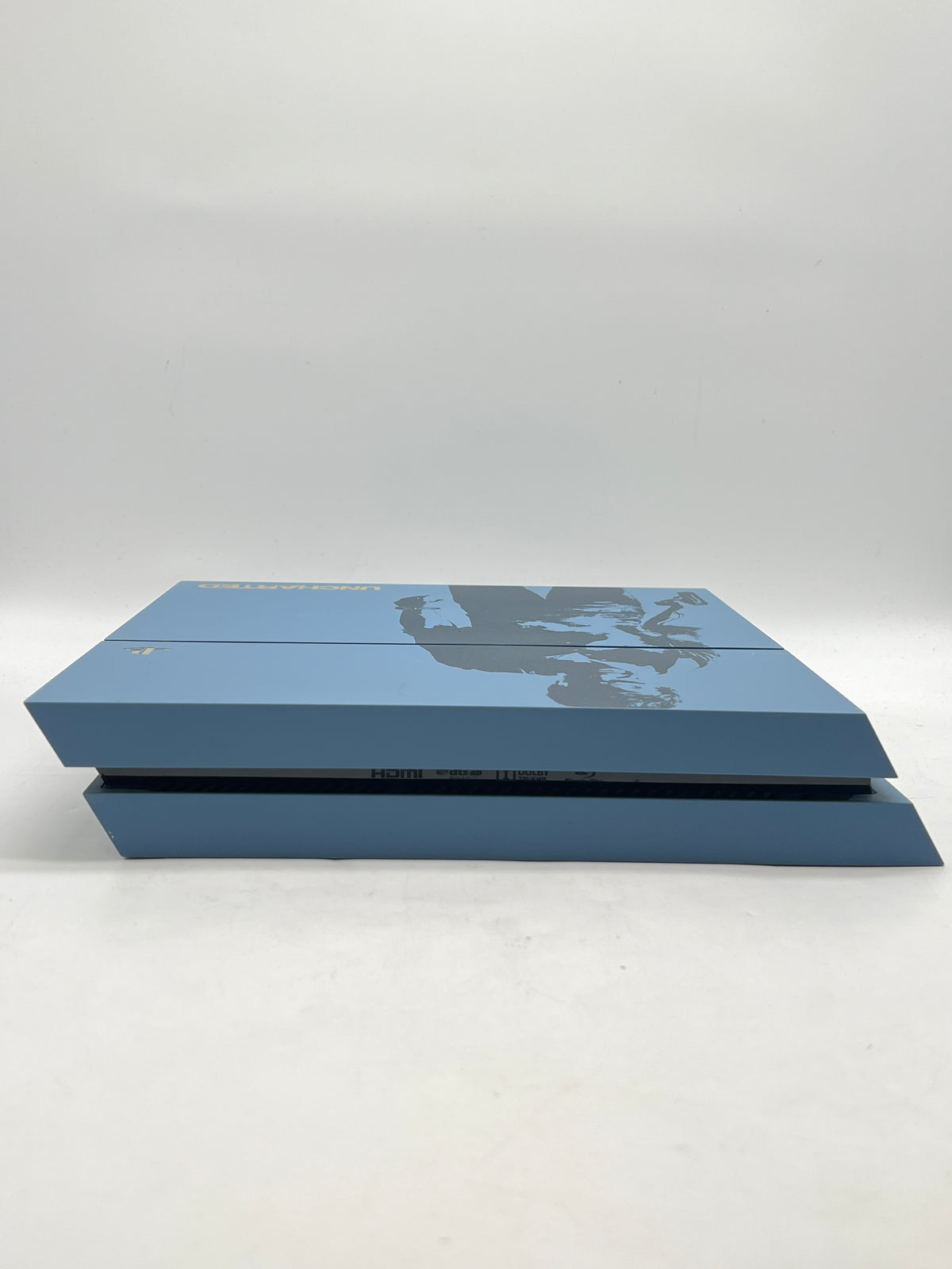 Sony PlayStation 4 Uncharted Limited Edition CUH-1215A 500GB Gray/Blue w/ Controller Used