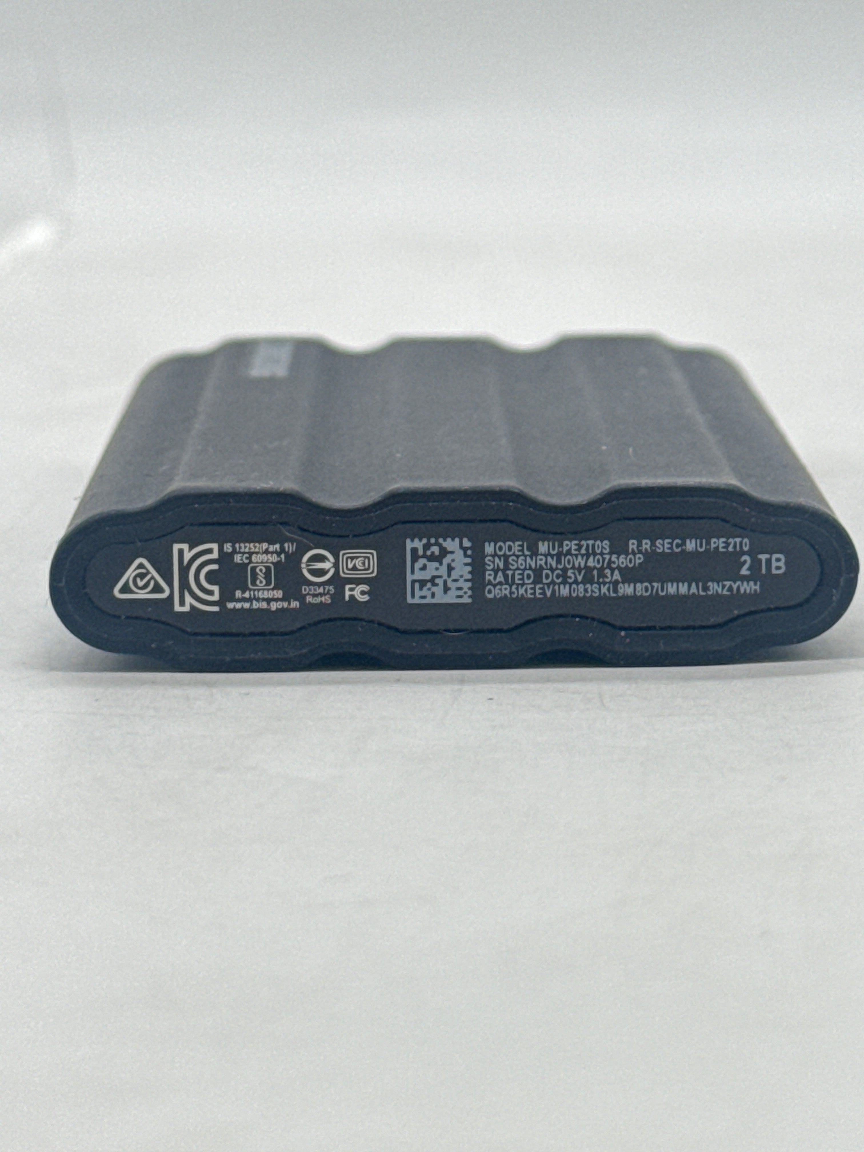 Samsung T7 Shield 2TB Portable External SSD USB-C Black