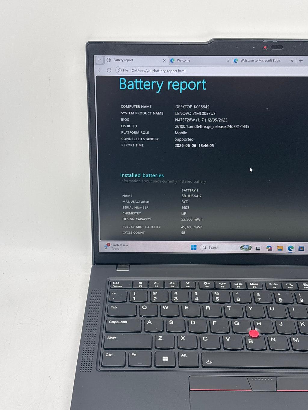 Lenovo ThinkPad T14 Gen 5 Touch Ultra 7 165U 32GB RAM 1TB SSD - Warranty