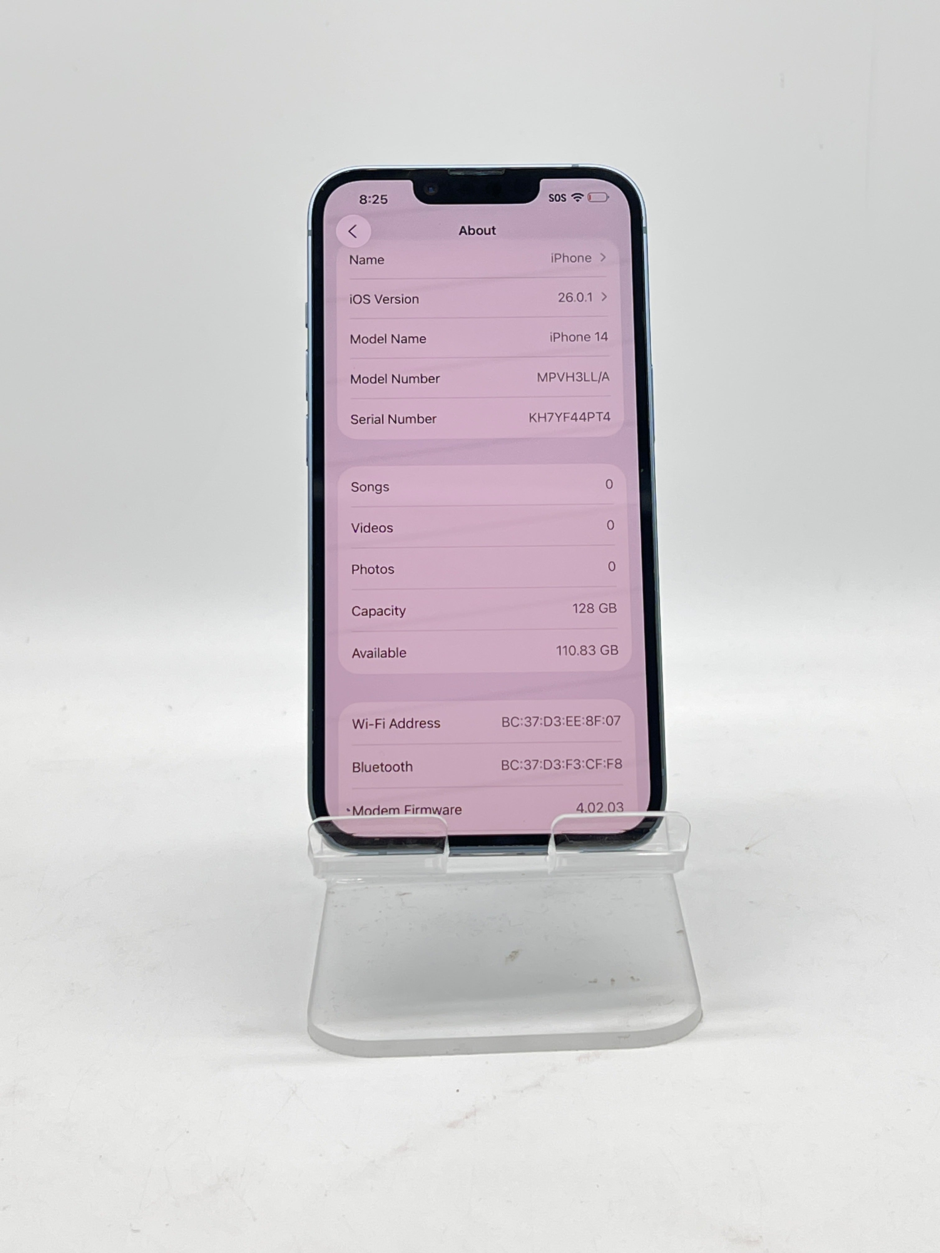 Apple iPhone 14 128GB T-Mobile Blue - Used