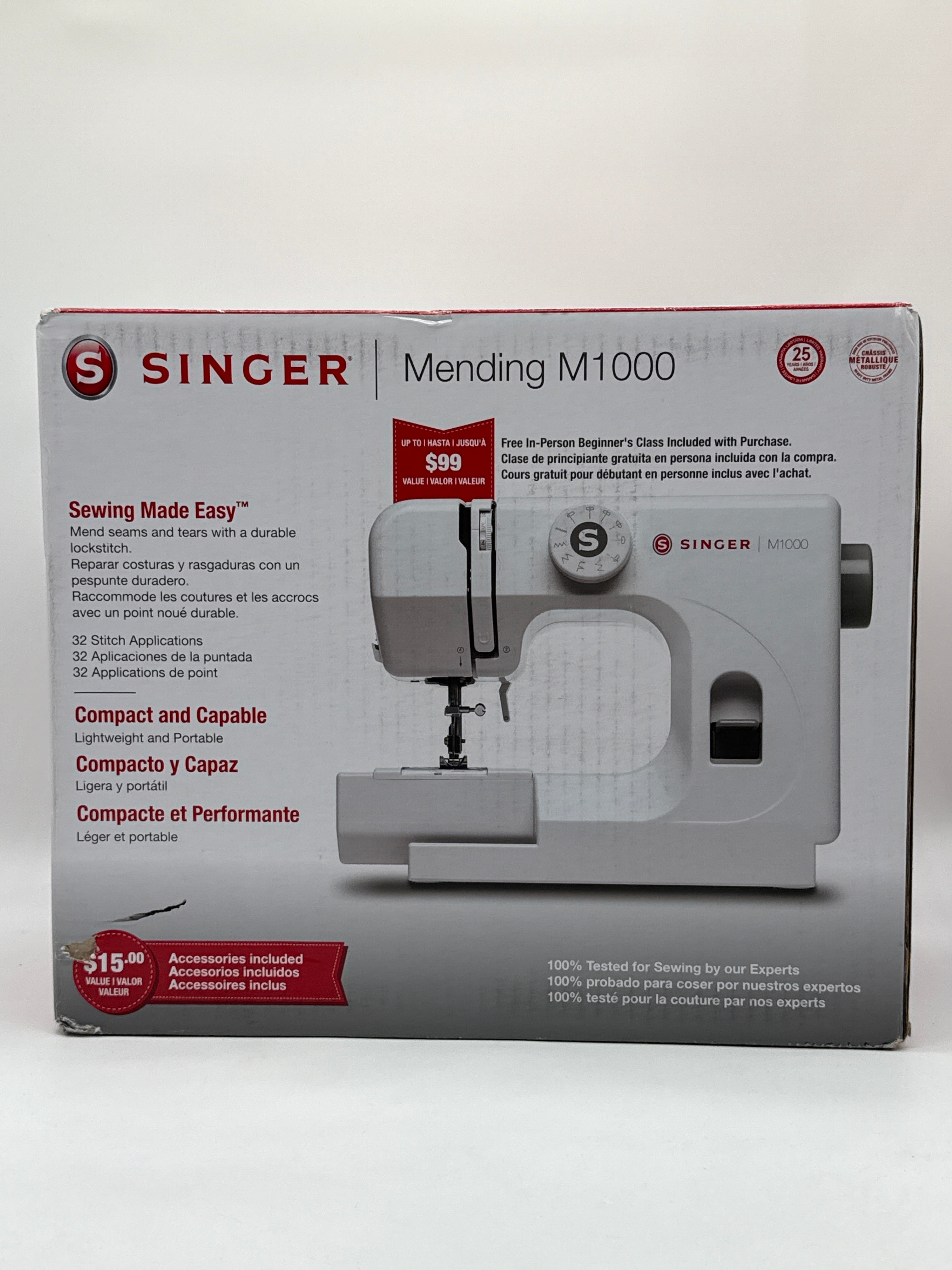 SINGER M1000 Electric Sewing Machine - New In Box