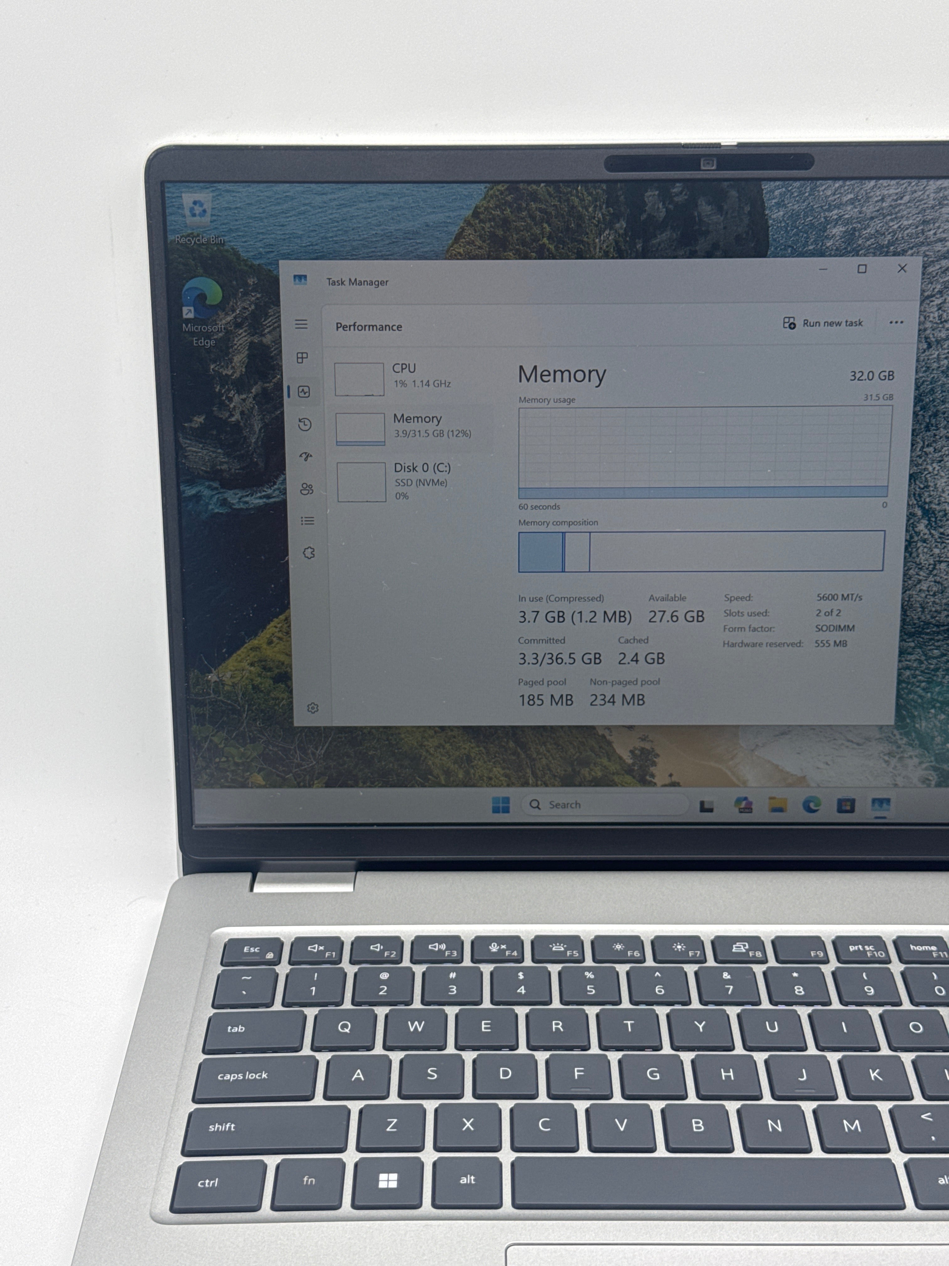 Dell Pro 14 PC14250 Ultra 5 235U 32GB RAM 256GB SSD