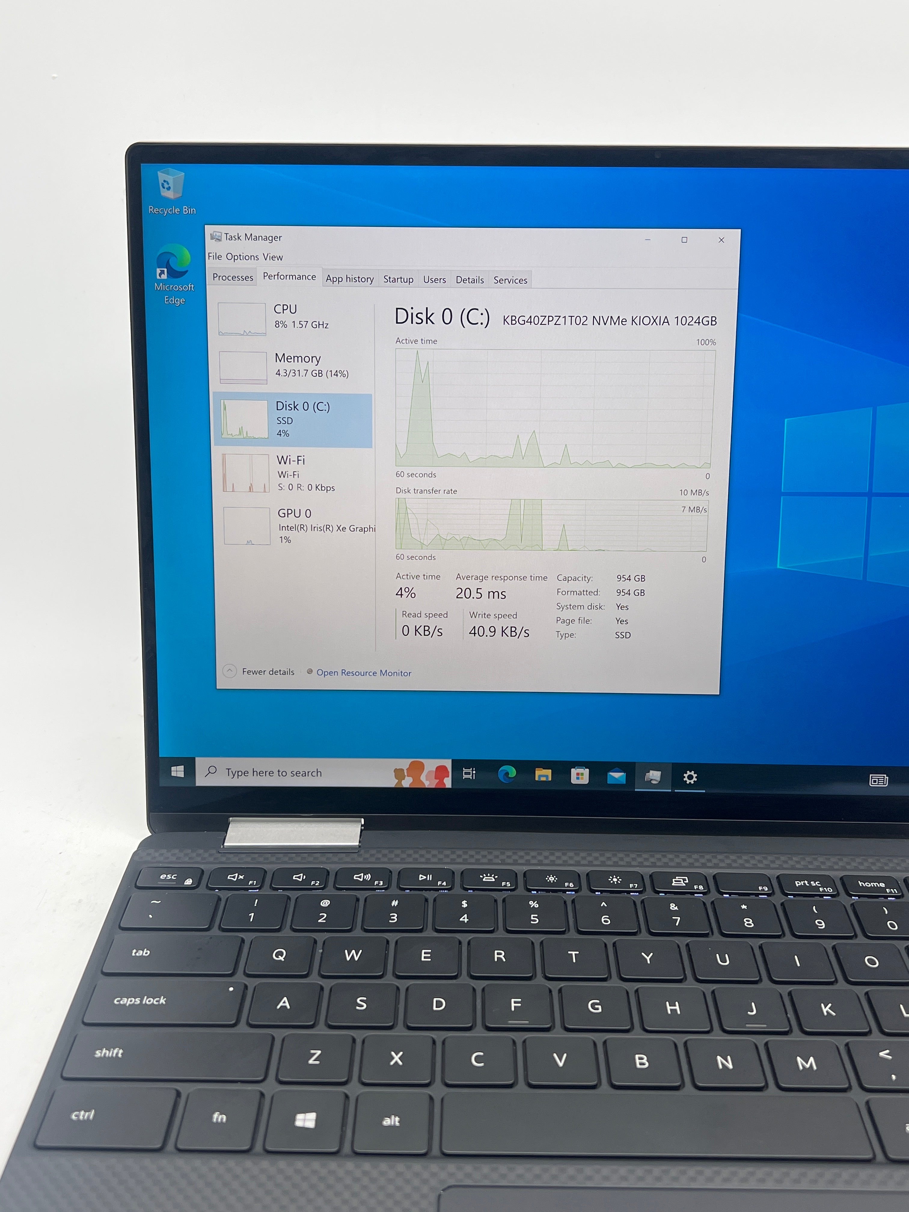 Dell XPS 13 9310 2-in-1 i7-1165G7 32GB RAM 1TB SSD 4K - Used