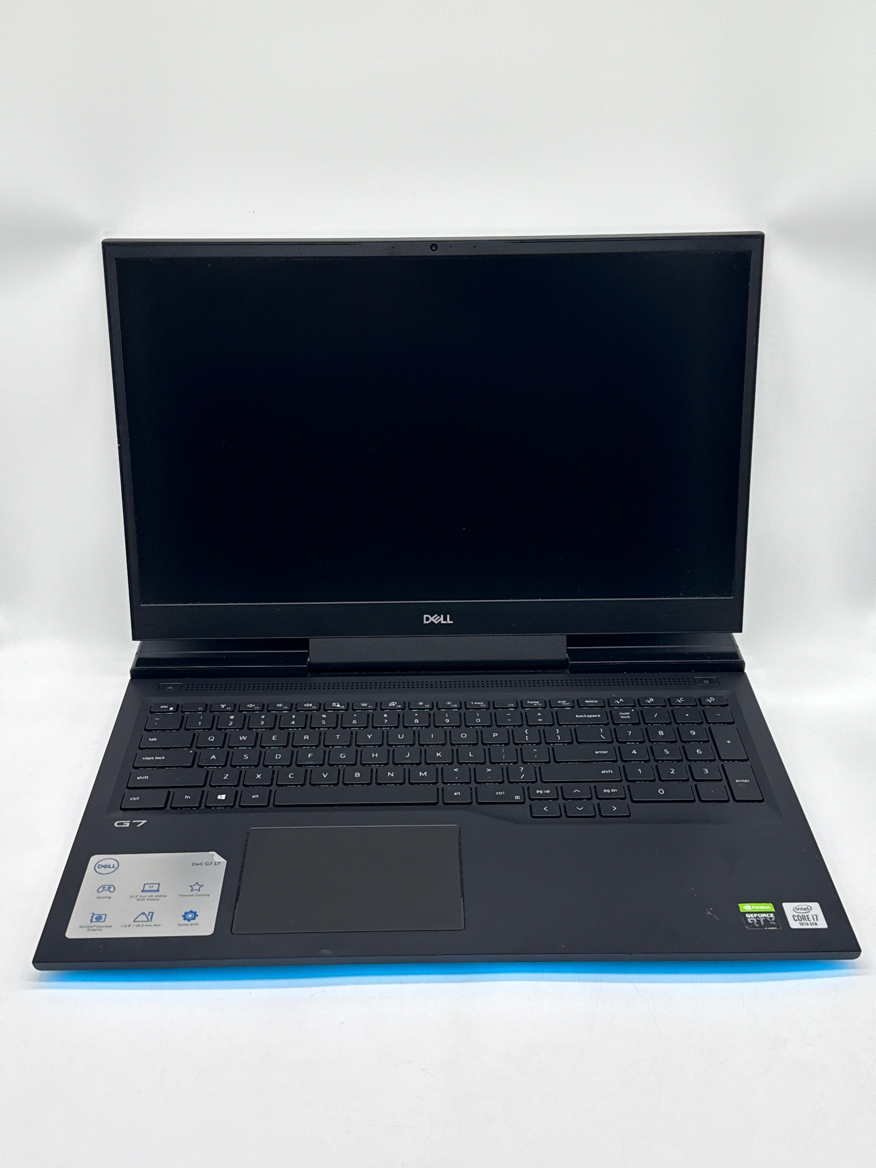 Dell G7 17 17" Core i5-10750H 16GB RAM 512GB+1TB SSD RTX 2070 - Used