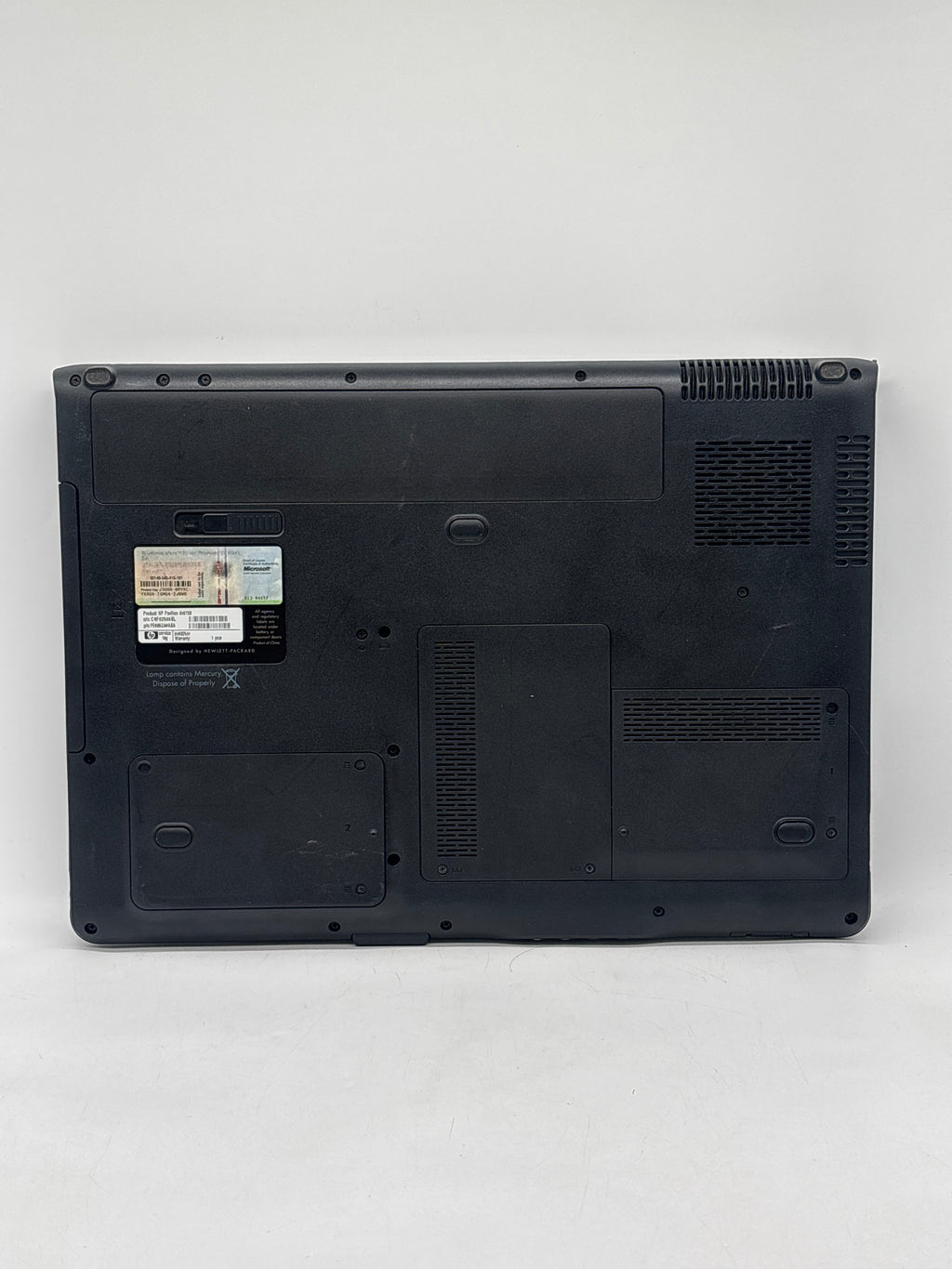 HP Pavillion dv2000 AMD Turion 64 X2 4GB RAM 250GB HDD - Bad HDD