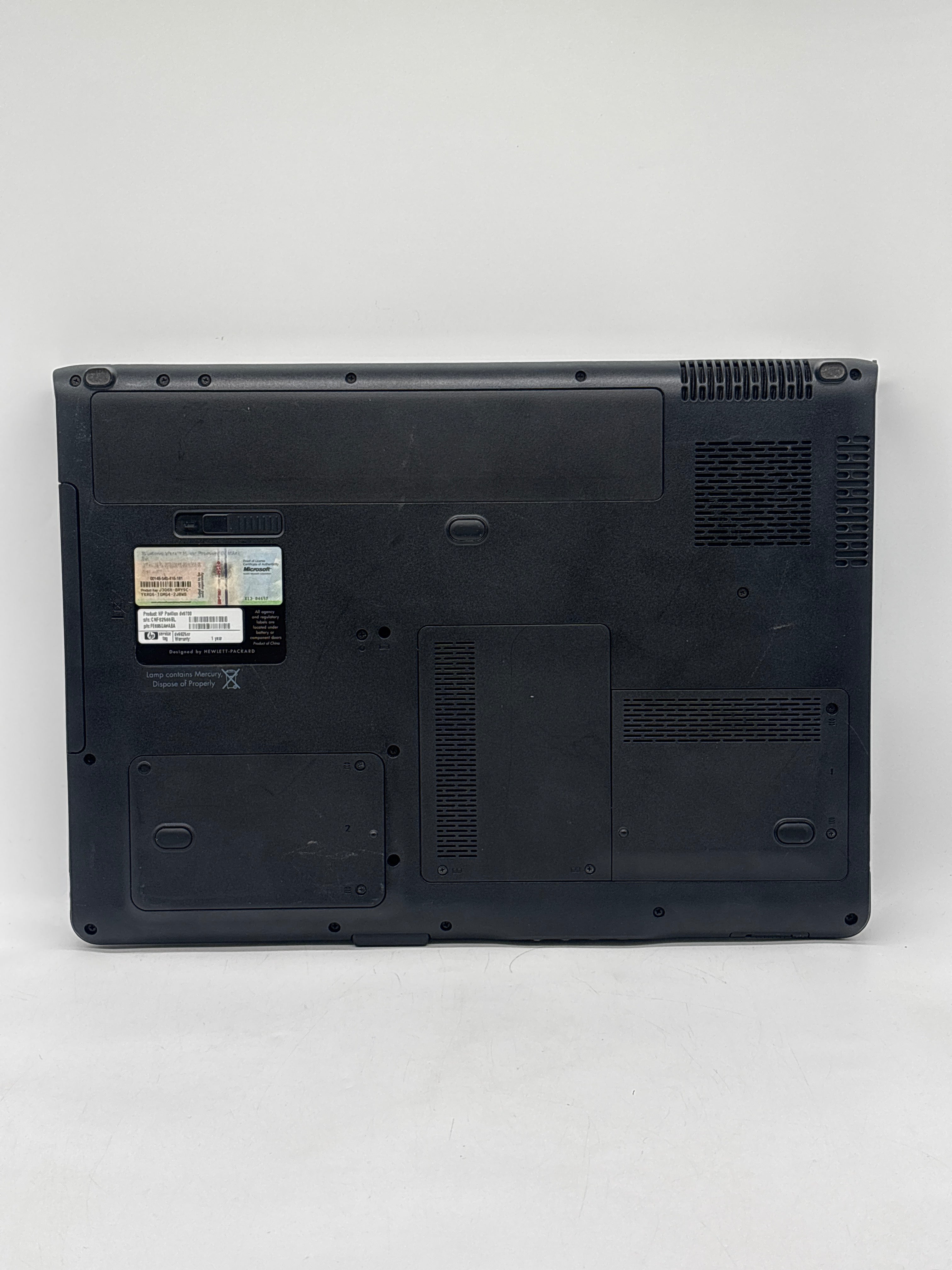 HP Pavillion dv2000 AMD Turion 64 X2 4GB RAM 250GB HDD - Bad HDD