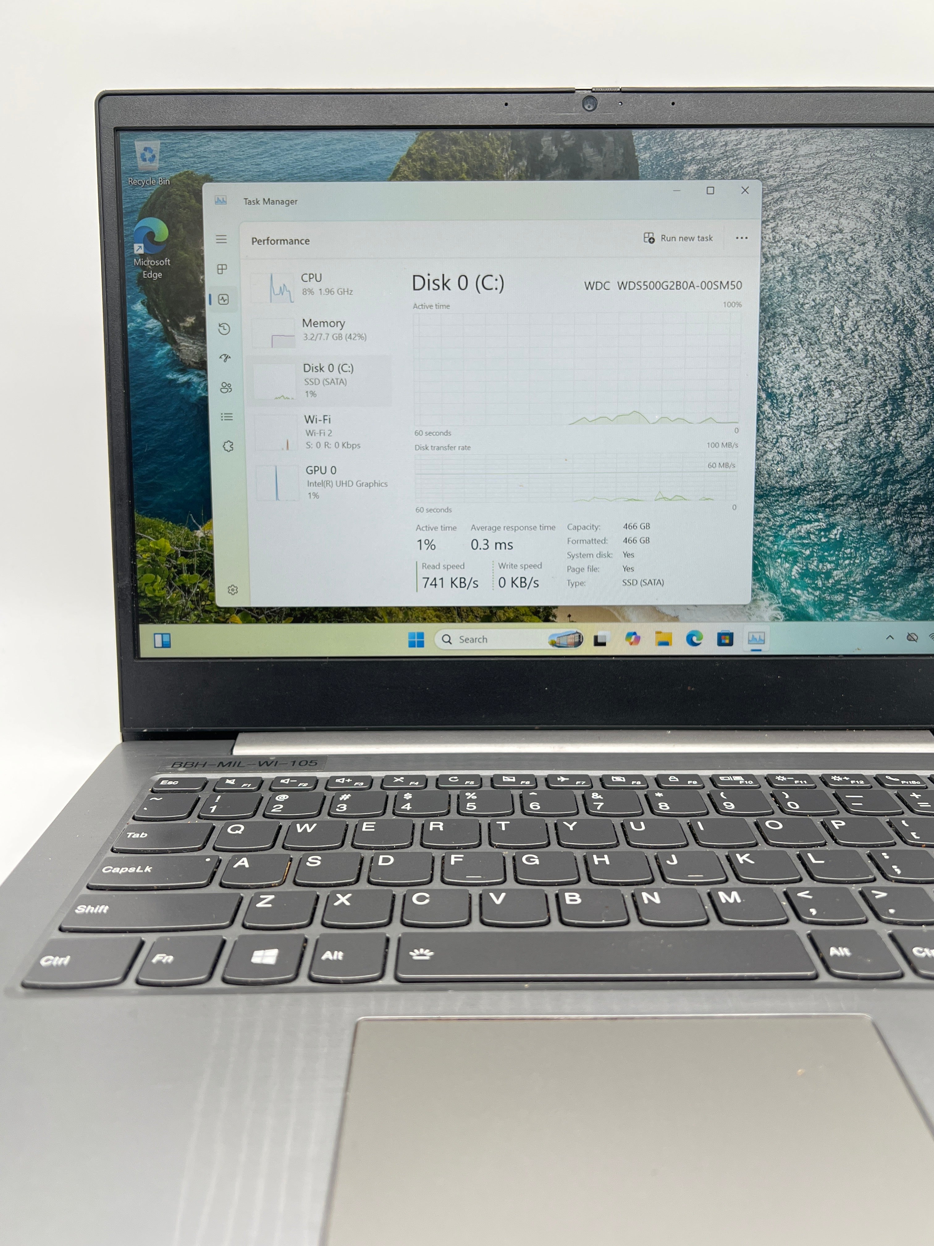 Lenovo ThinkBook 14-IIL 20SL i5 1035G1 8GB RAM 512GB SSD - Used
