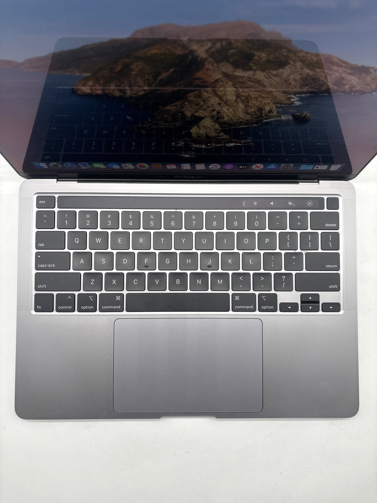 Apple MacBook Pro 13" A2289 2020 Intel Core i5 8GB RAM 256GB SSD Space Gray - Cracked Frame