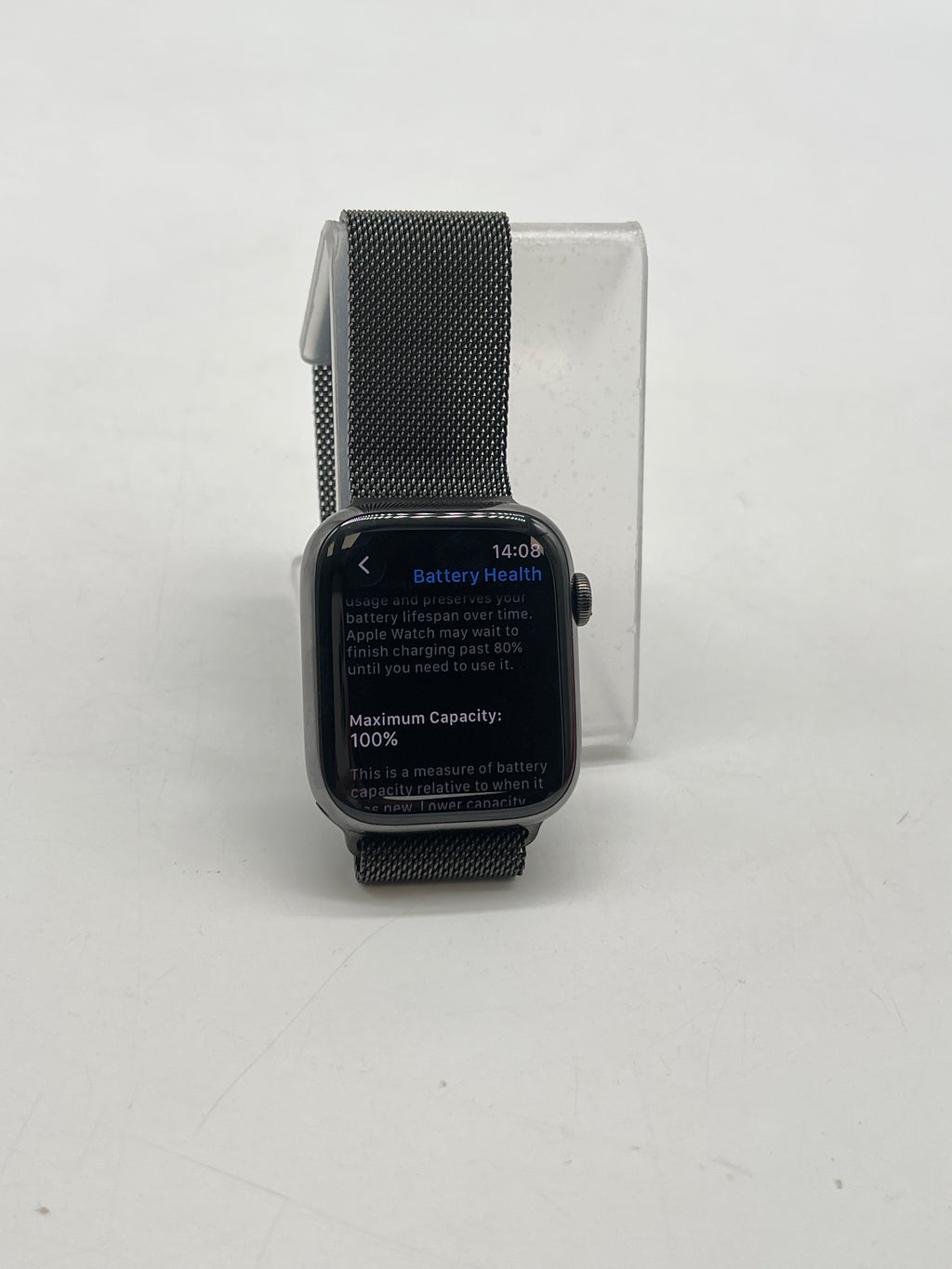 Apple Watch Series 8 GPS + Cellular 45mm Stainless Steel - Used