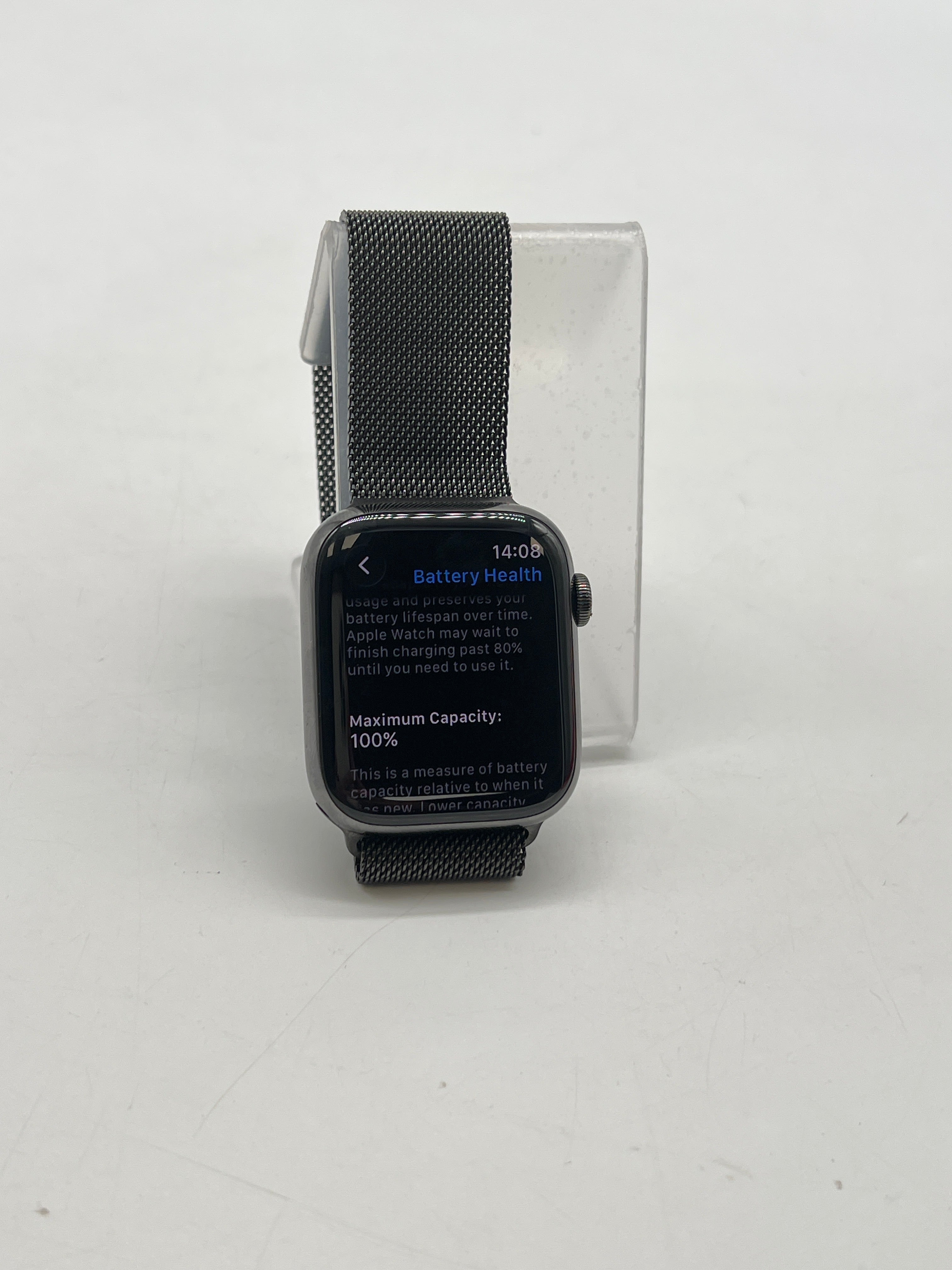 Apple Watch Series 8 GPS + Cellular 45mm Stainless Steel - Used