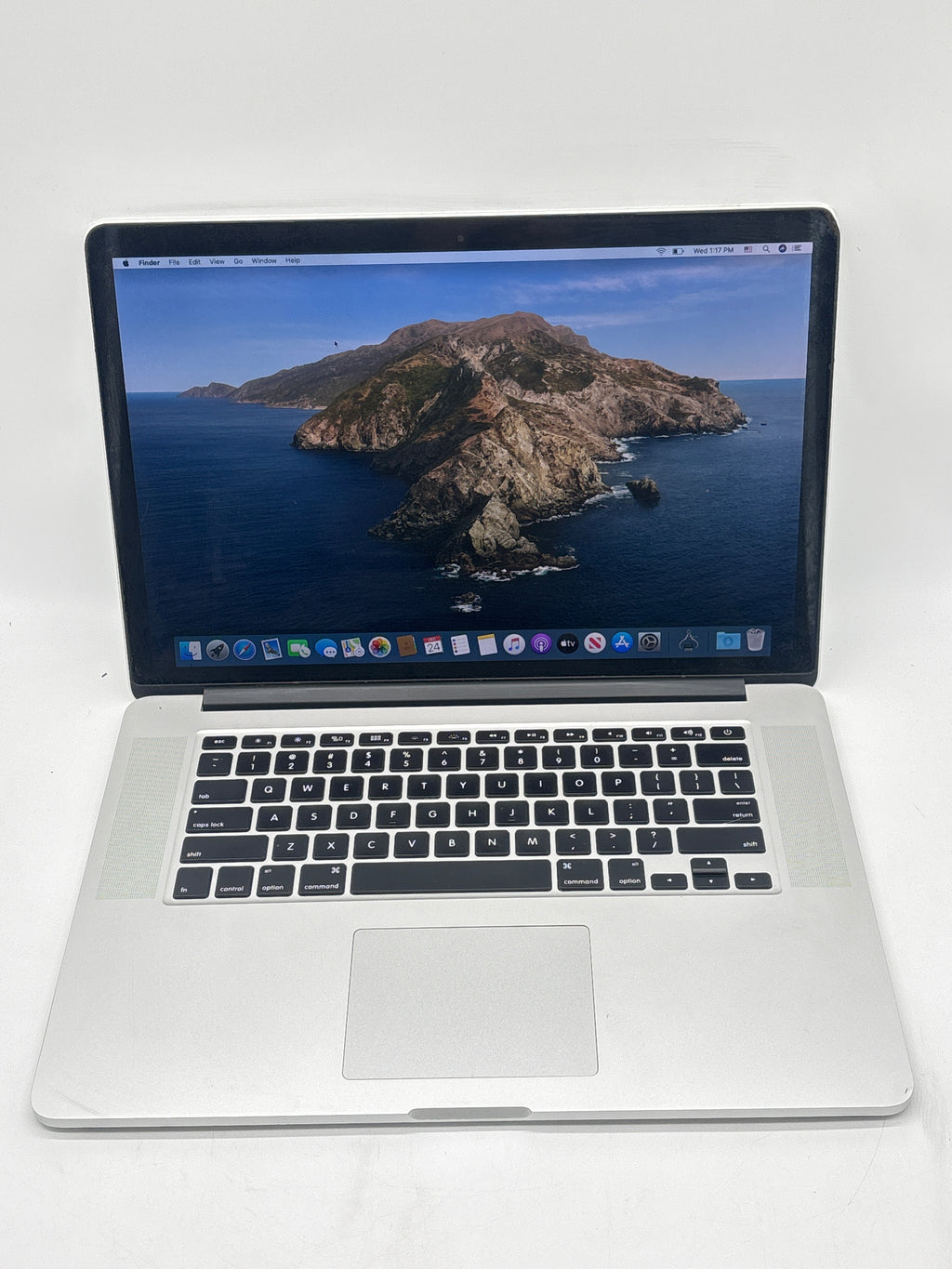 Apple MacBook Pro A1398 2013 Intel i7 16GB 256GB Silver