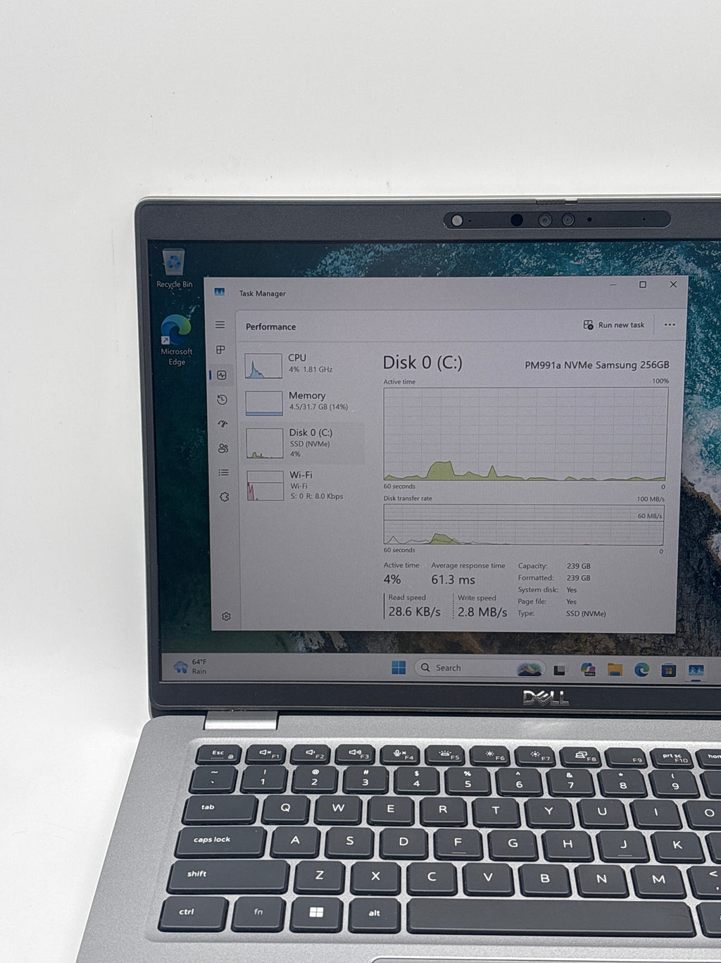Dell Latitude 5430 i5-1235U 32GB RAM 256GB SSD