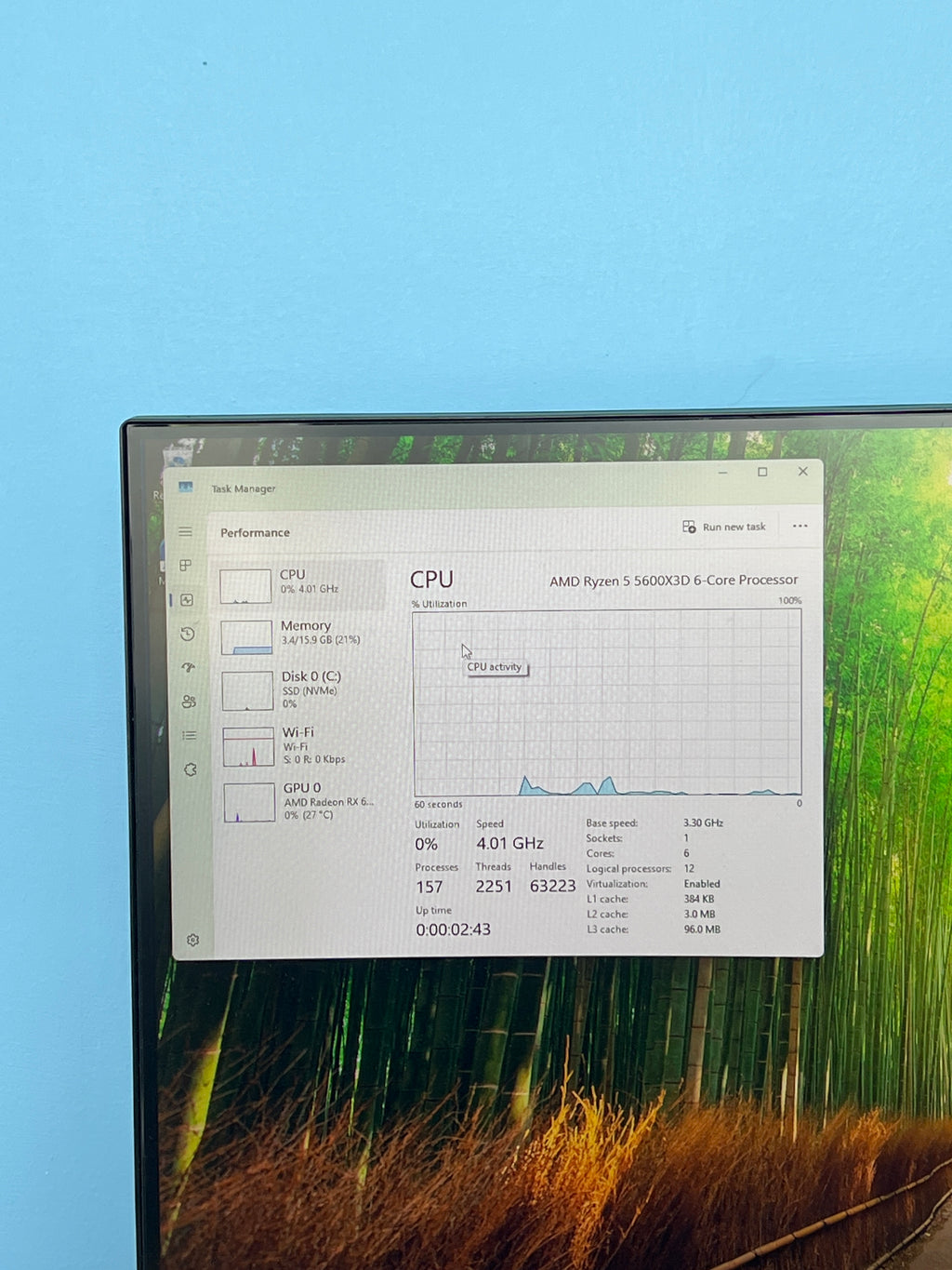 PowerSpec G516 AMD Ryzen 5 5600X3D 16GB RAM 512GB SSD RX 6650XT - Used