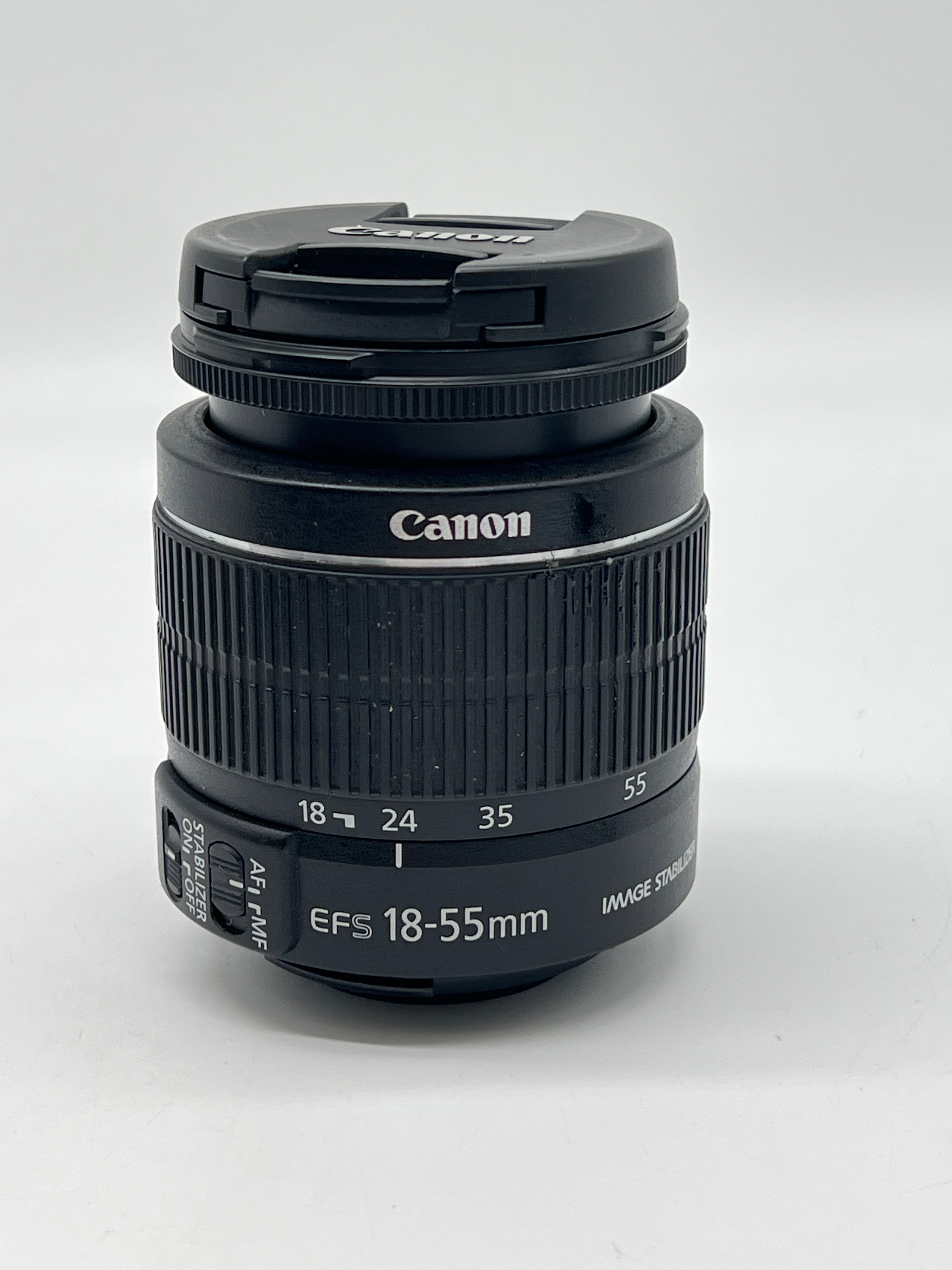 Canon EOS Rebel T6 DSLR Camera w/ 18-5mm & 50mm - Used (Without Battery)