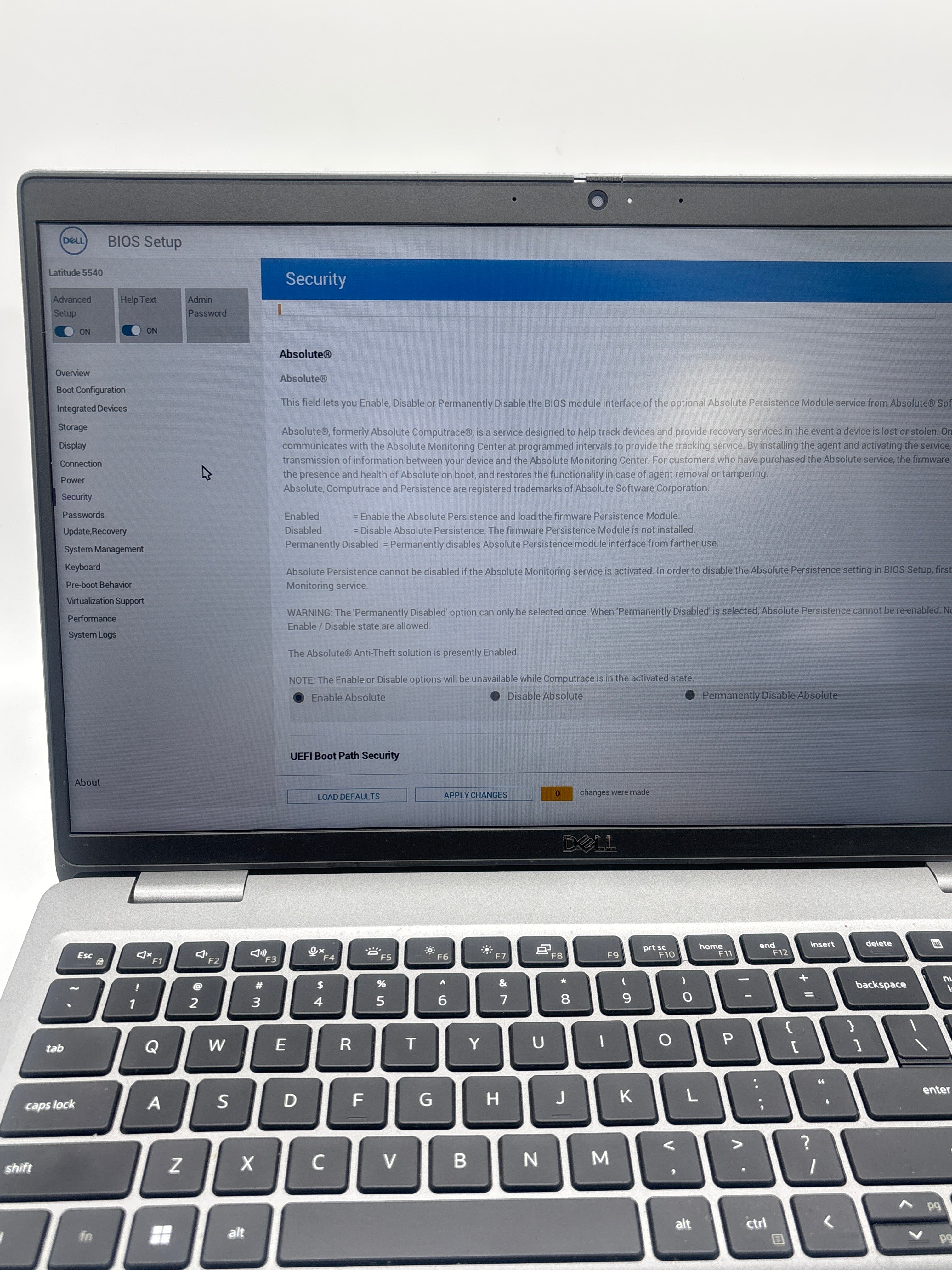 Dell Latitude 5540 Intel Core i5-1345U 16GB RAM 256GB SSD - Remotely Managed