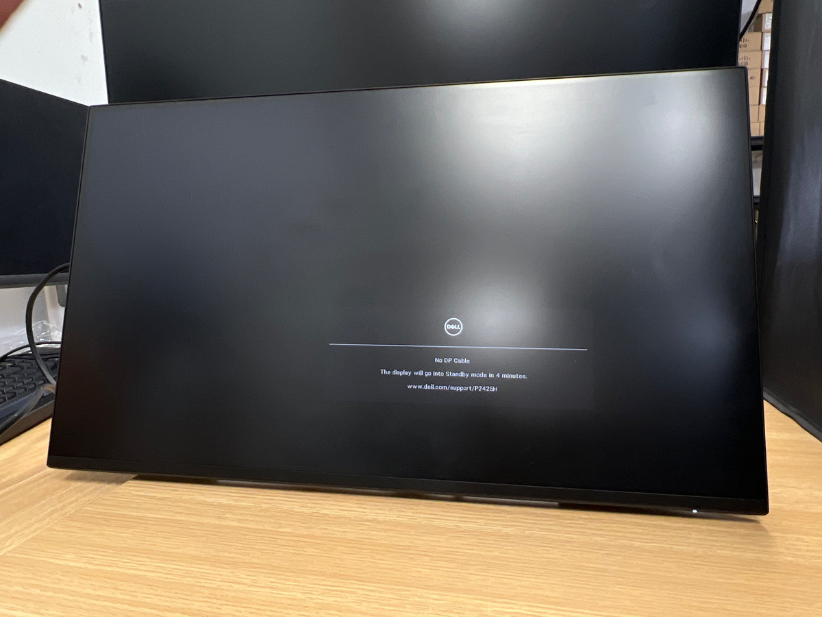 Dell P2425H 24" FHD Monitor HDMI DP VGA USB Black - Used