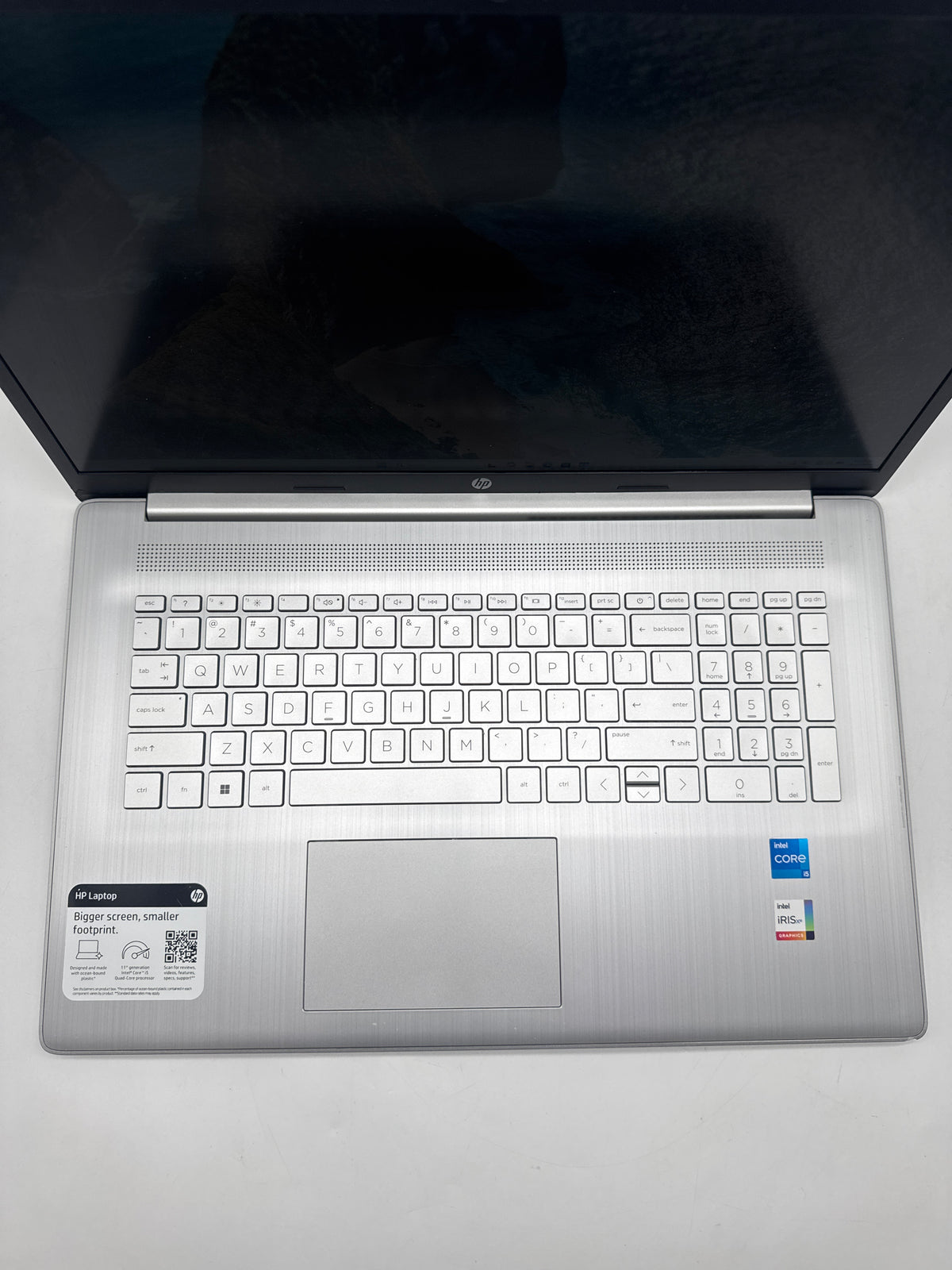 HP 17-cn0023dx 17" Intel Core i5-1135G7 8GB RAM 256GB SSD Silver - Used