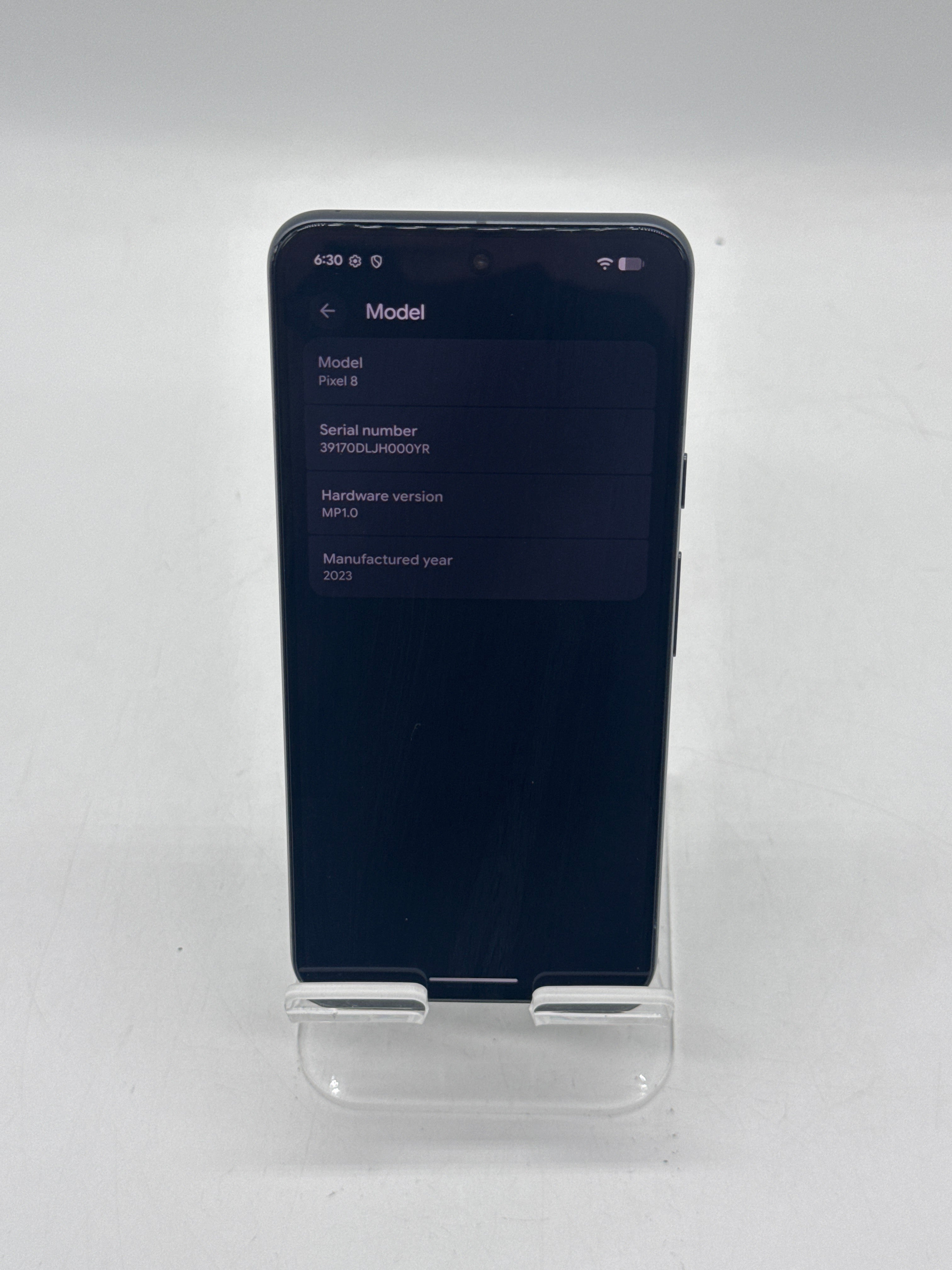 Google Pixel 8 128GB Black Unlocked - Used With Box