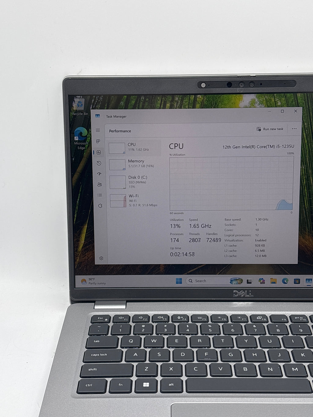 Dell Latitude 5430 14" Core i5-1235U 32GB RAM 256GB SSD Gray - Used