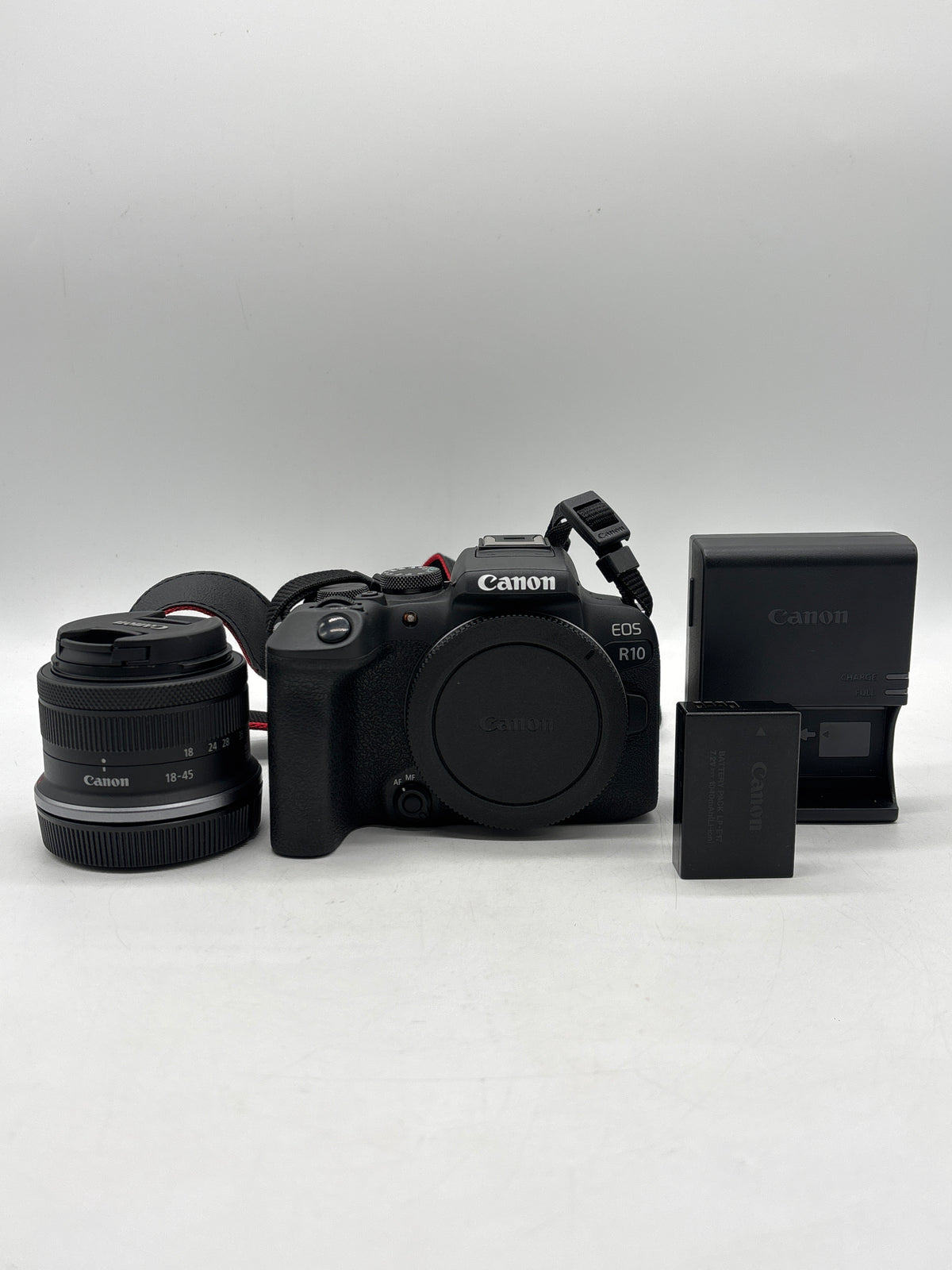 Canon EOS R10 w/ RF-S 18-45mm Lens Digital Camera Kit Black Used